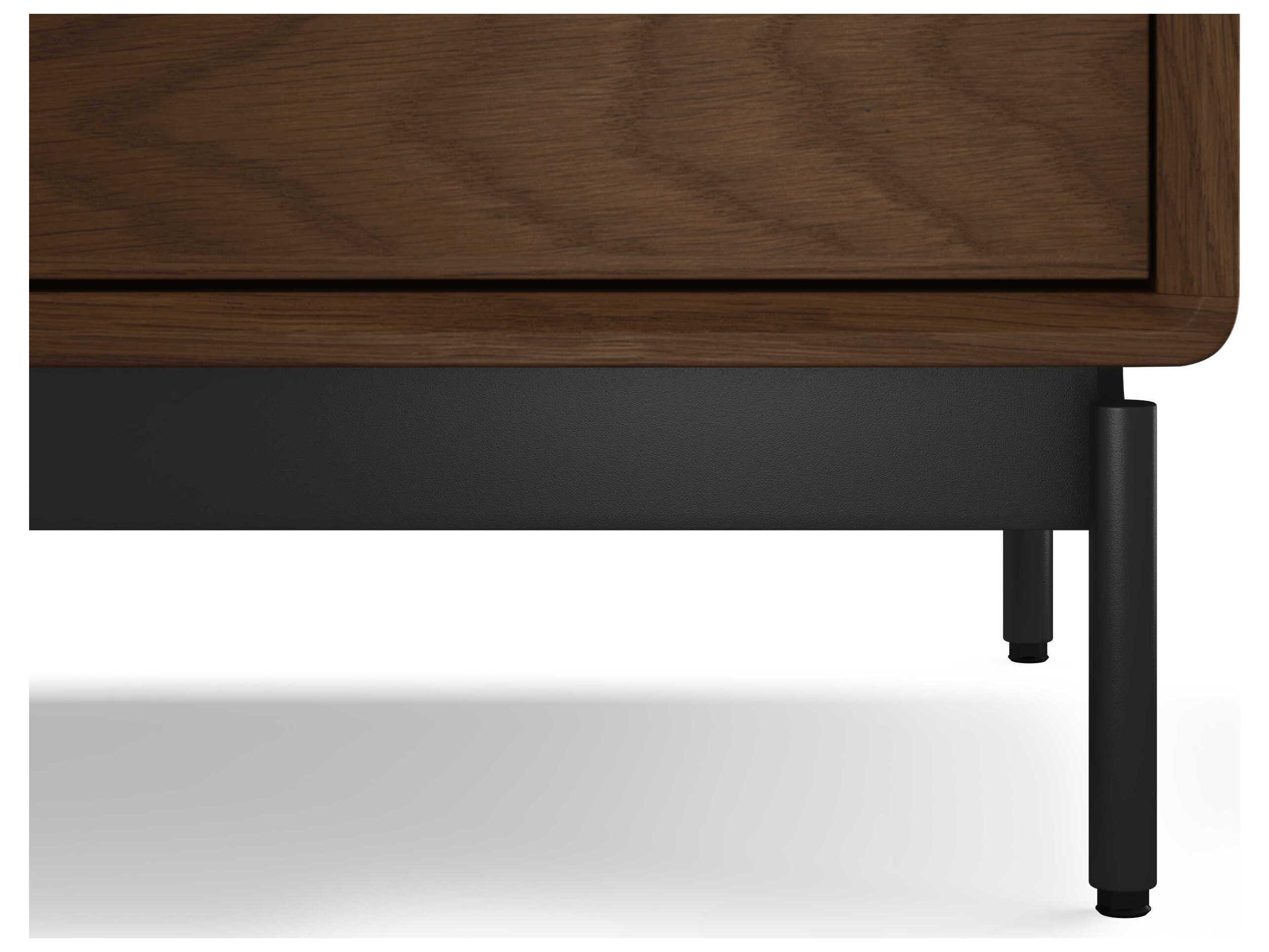 BDI Linq 6-Drawers Brown Hardwood Double Dresser
