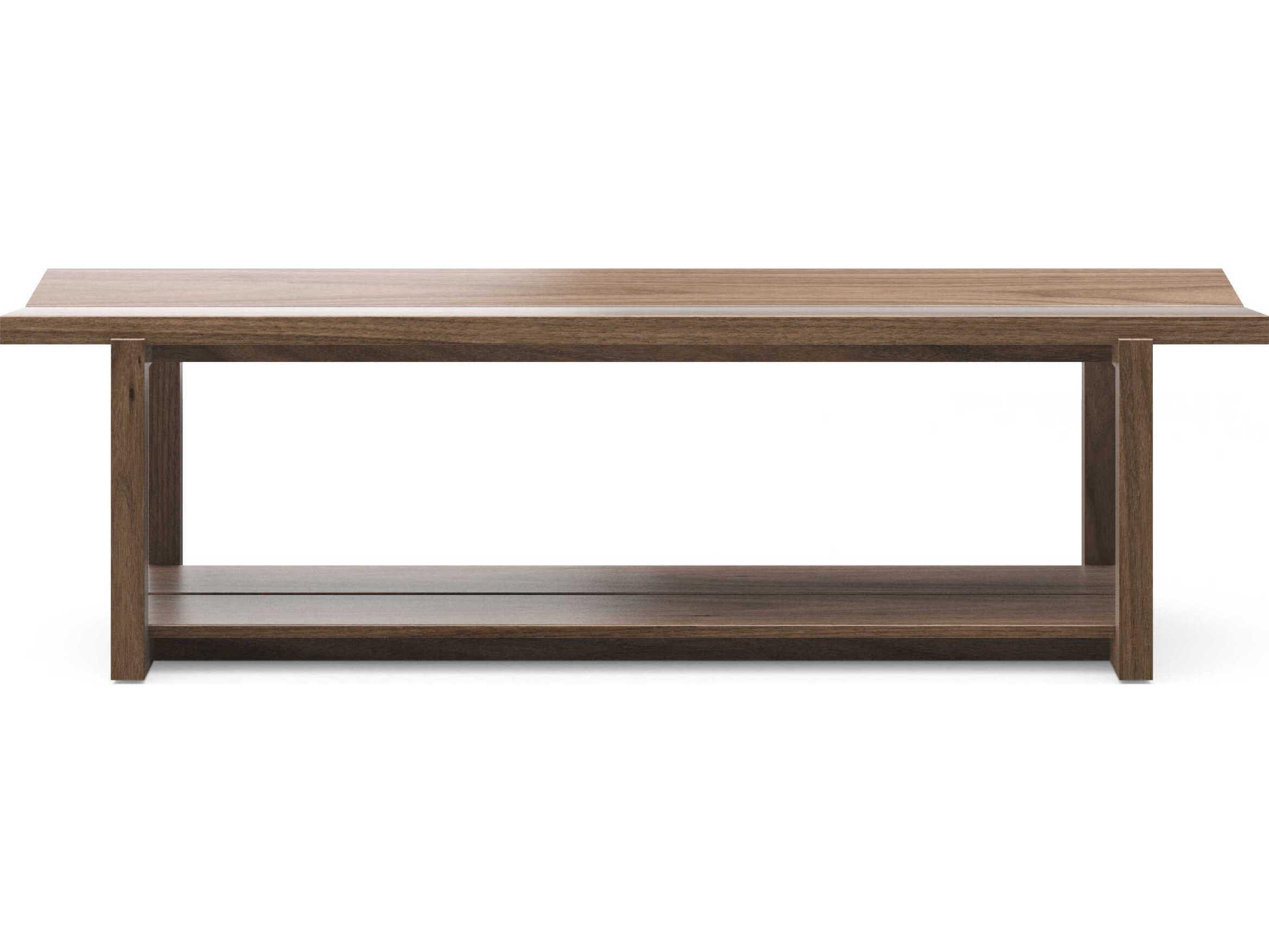 BDI Kava Natural Walnut Brown Accent Bench
