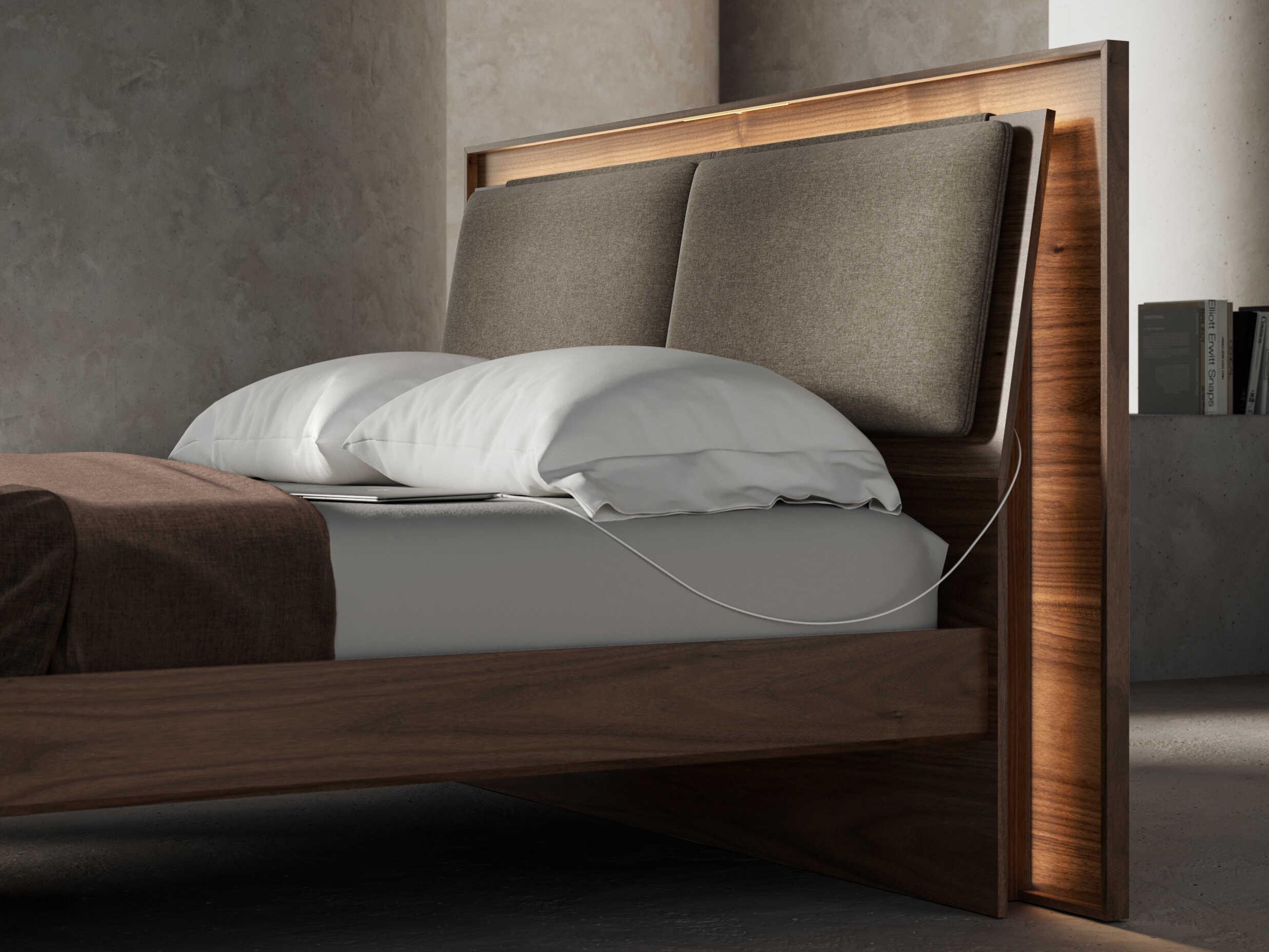 BDI Contour Pecan Queen Headboard Cushion