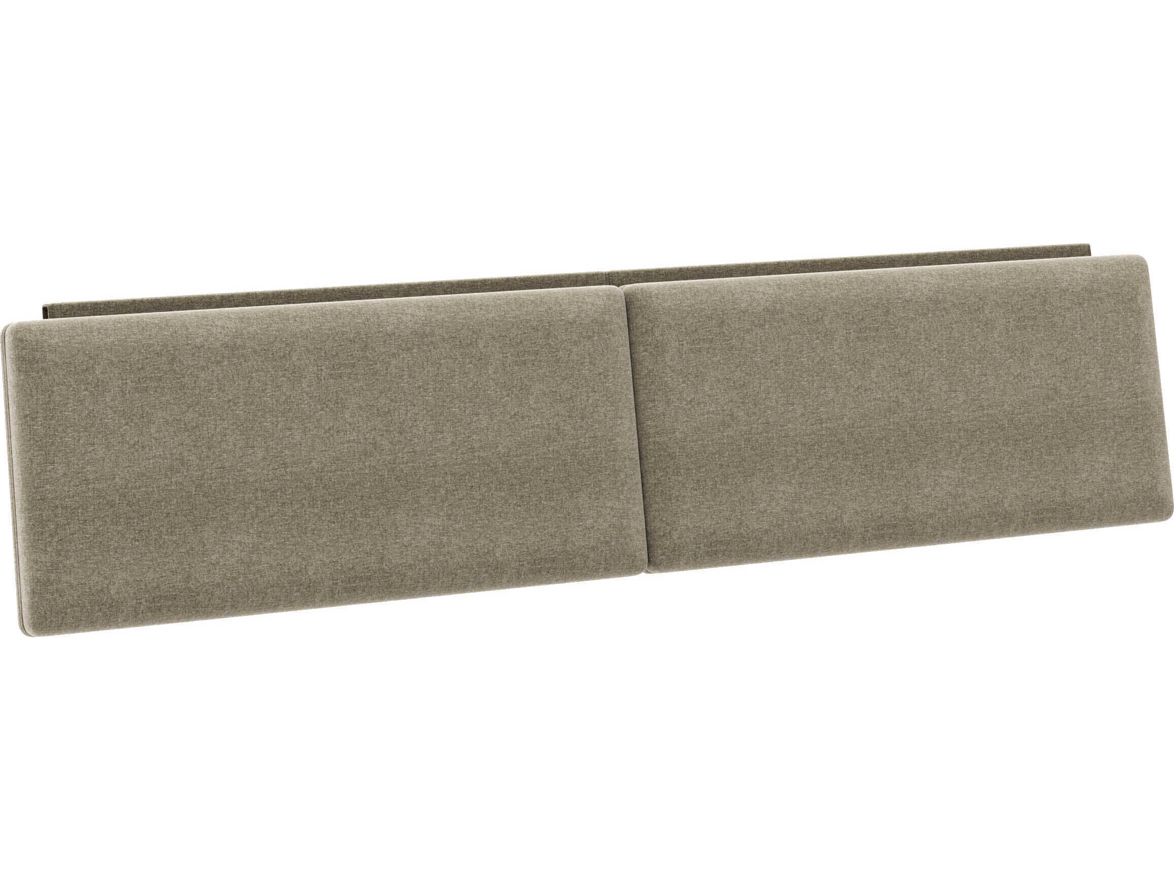 BDI Contour Pecan King Headboard Cushion
