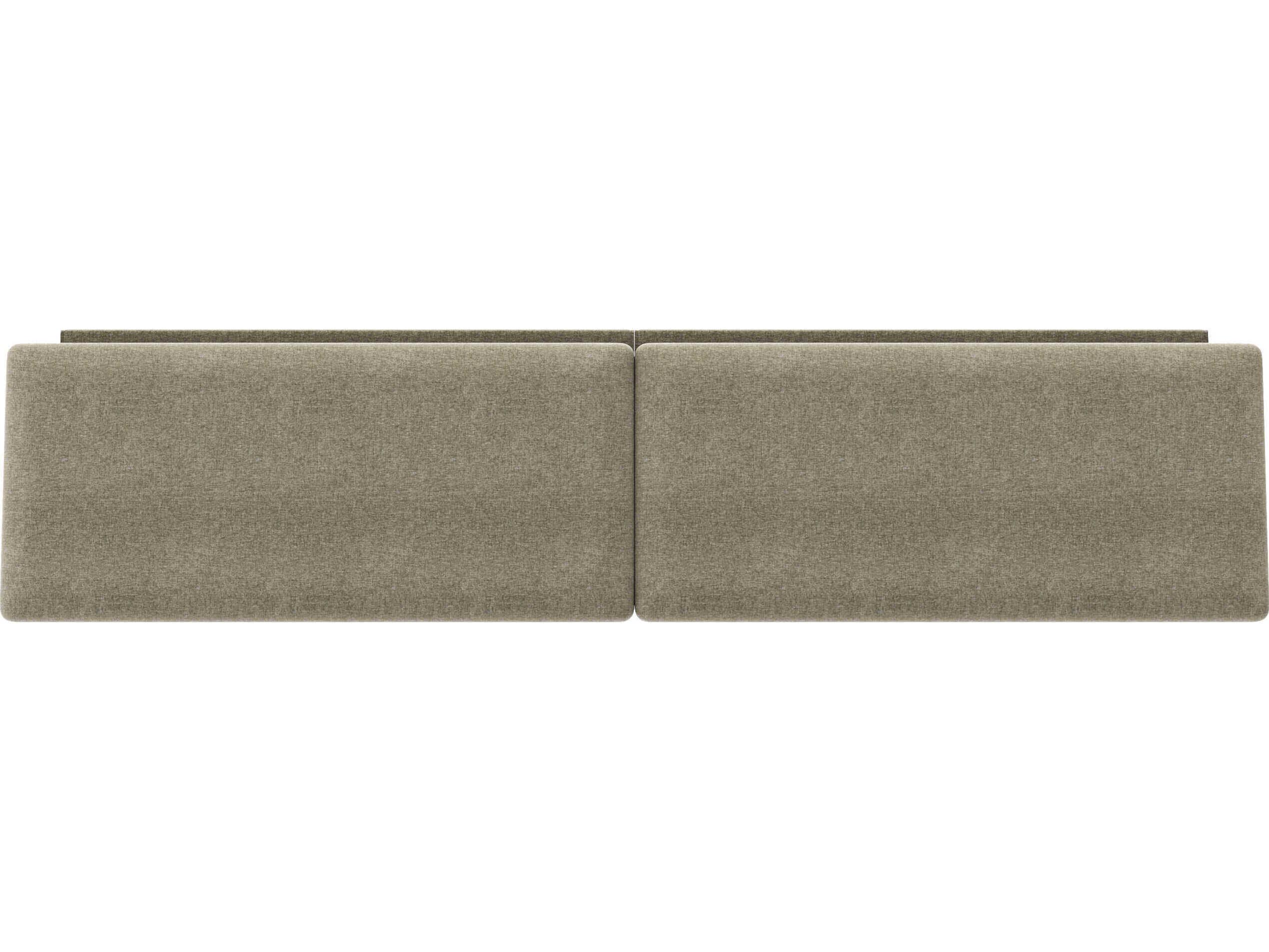 BDI Contour Pecan King Headboard Cushion