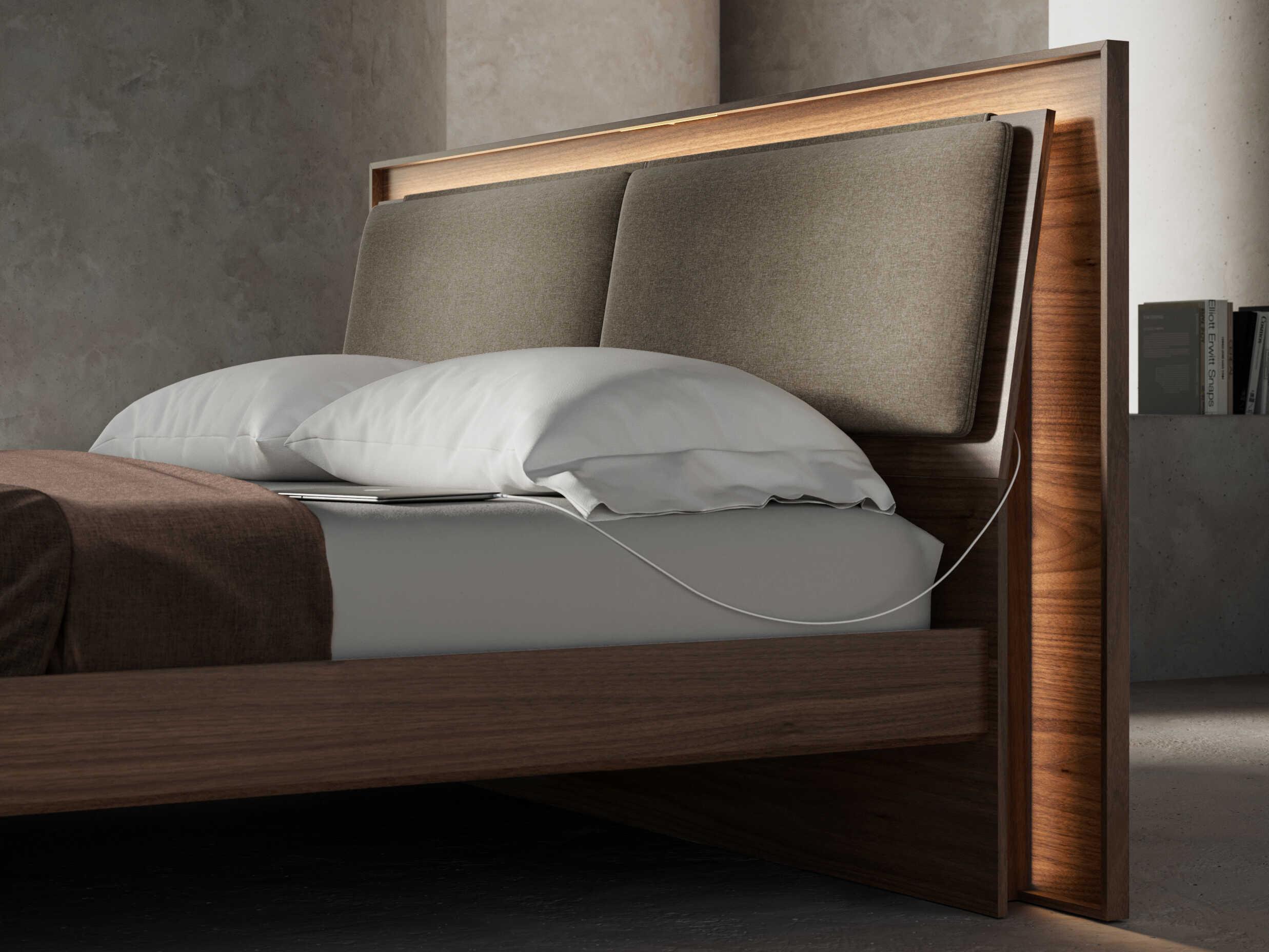 BDI Contour Pecan King Headboard Cushion