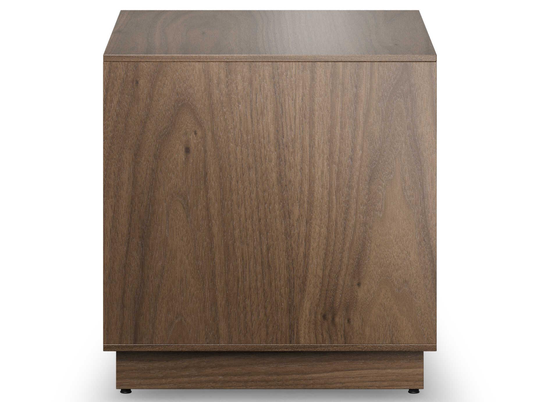 BDI Kava 1-Drawer Brown Hardwood Nightstand