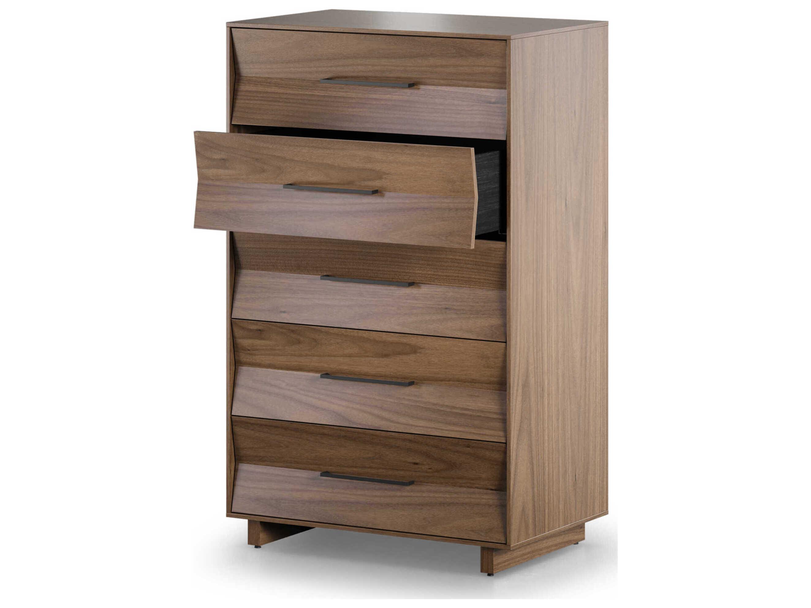 BDI Kava Natural Walnut Brown Hardwood Accent Chest
