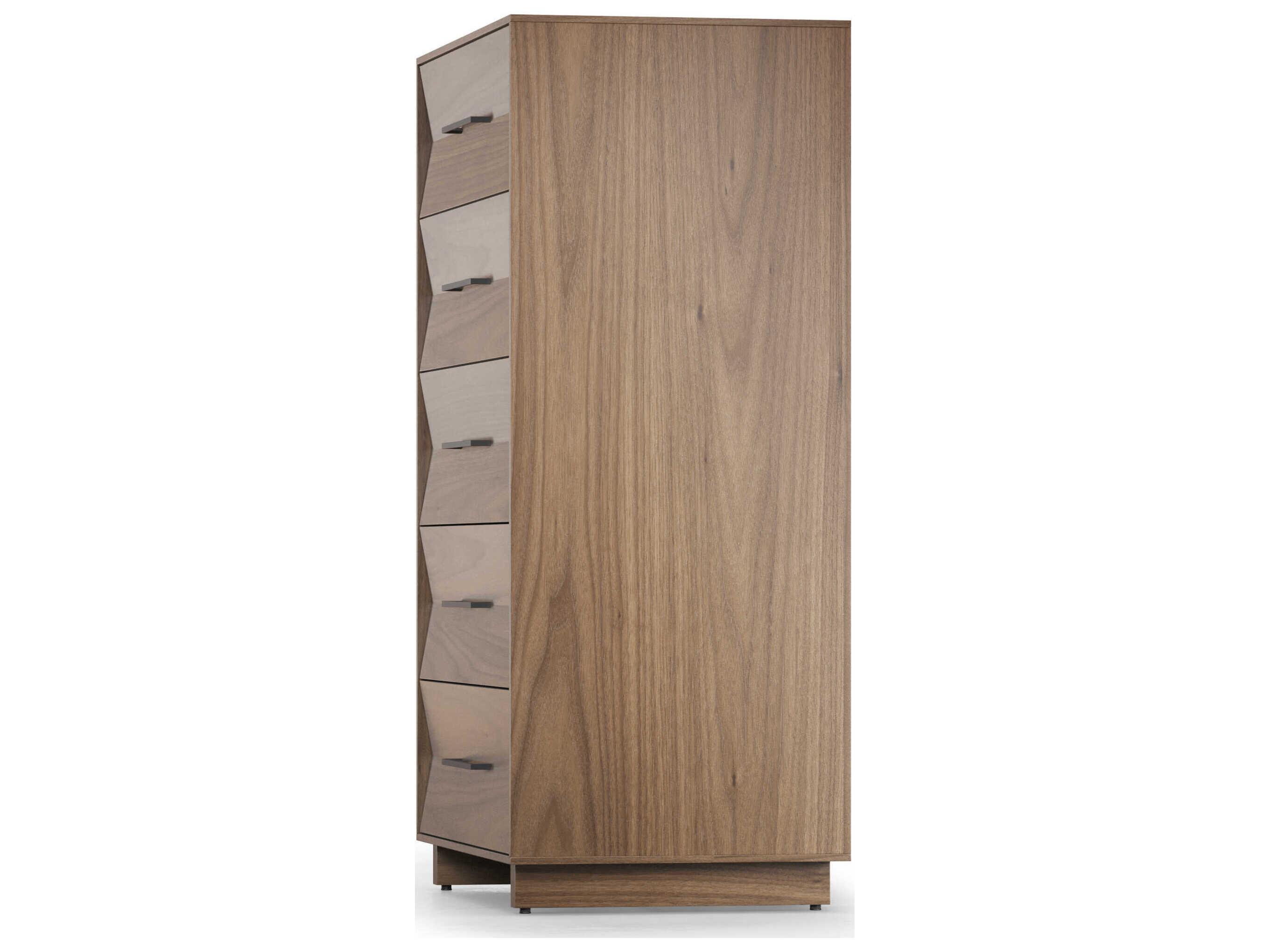 BDI Kava Natural Walnut Brown Hardwood Accent Chest