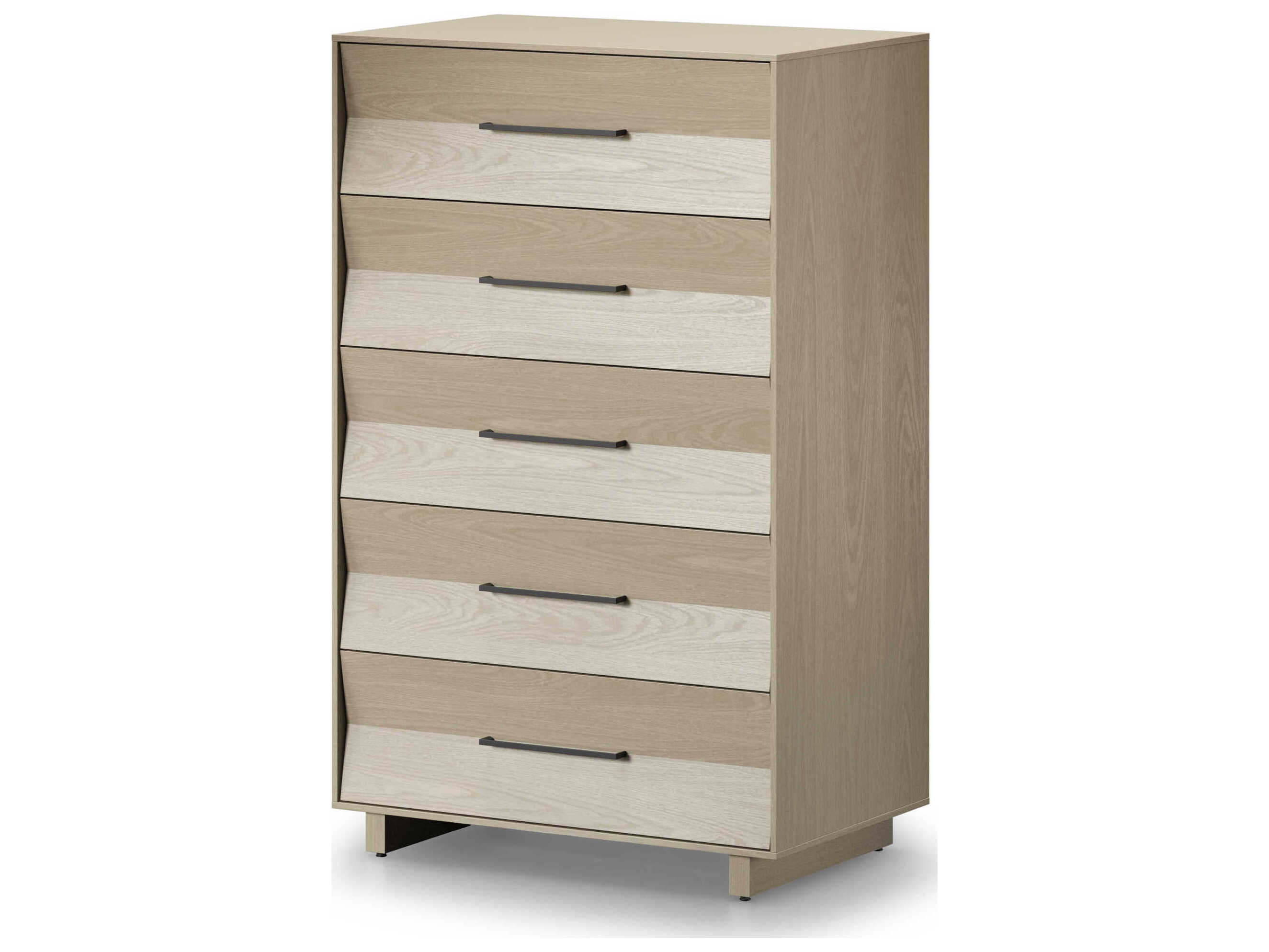 BDI Kava Washed Oak White Hardwood Accent Chest