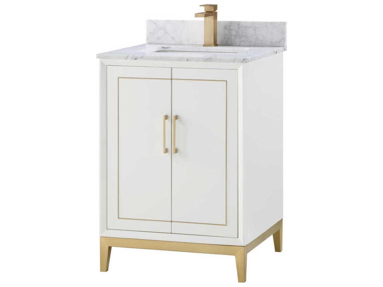 BEMMA Gracie 24" Satin White Vanity