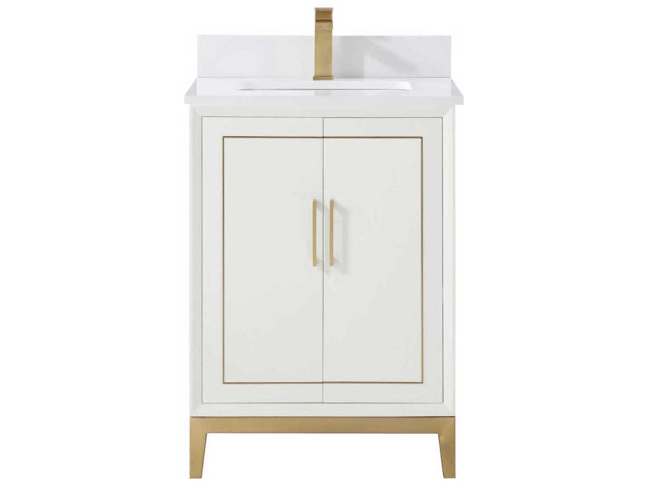 BEMMA Gracie 24" Satin White Vanity