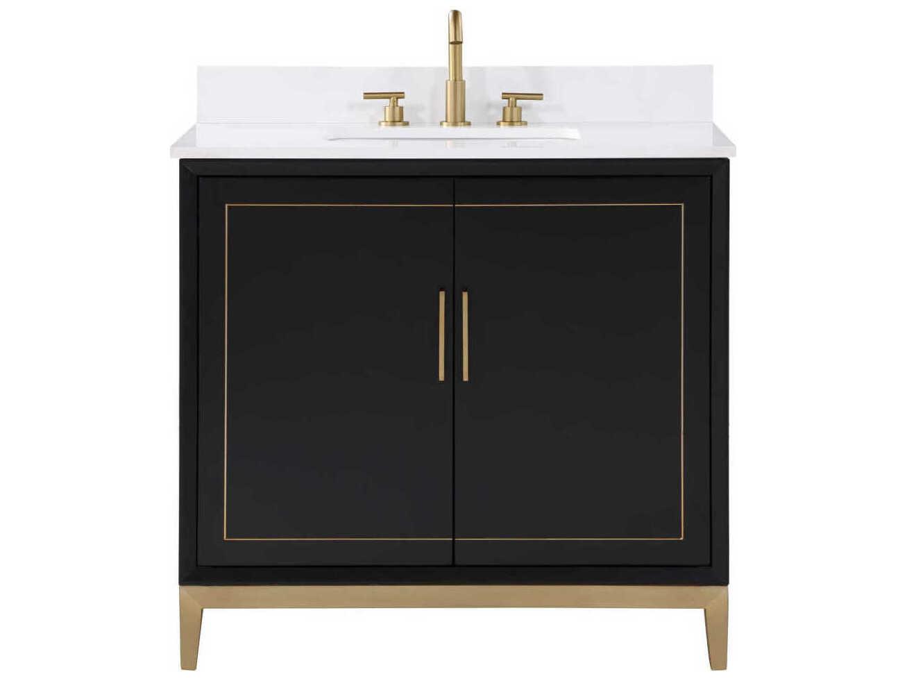 BEMMA Gracie 36" Midnight Black Vanity