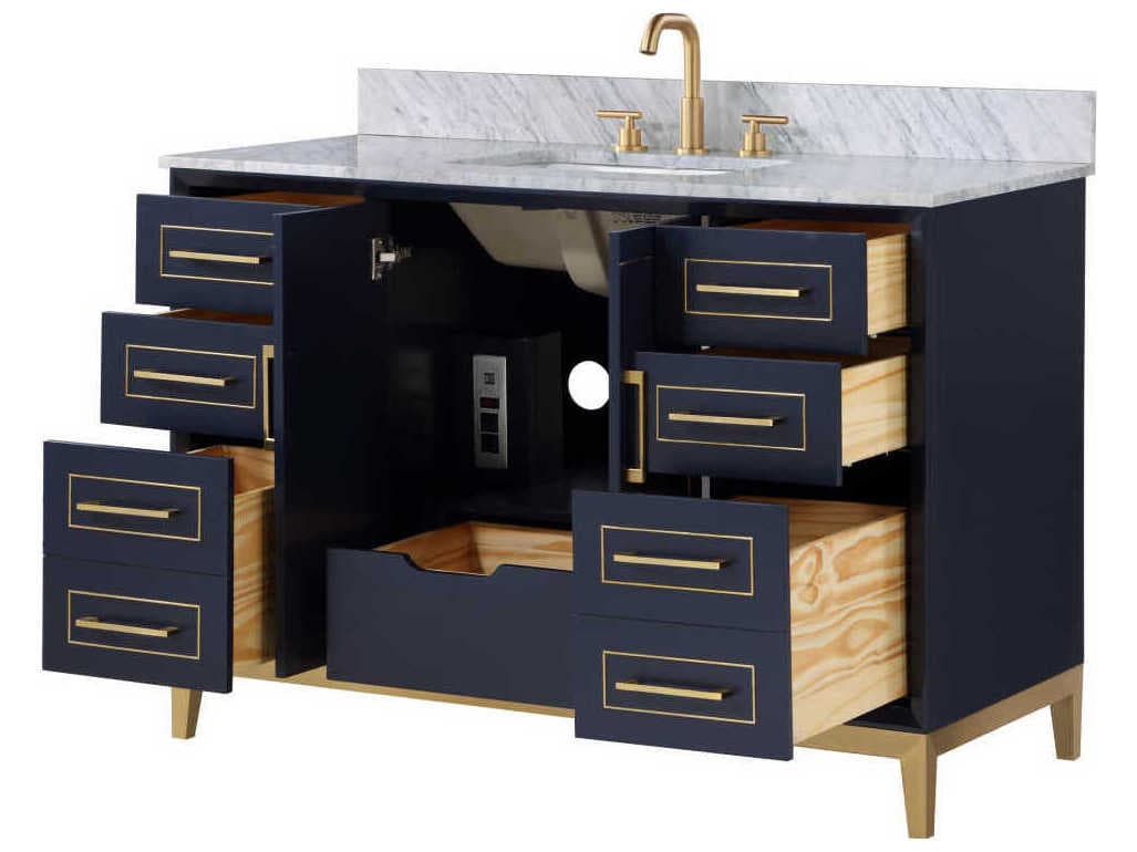 BEMMA Gracie 48" Pacific Blue Vanity