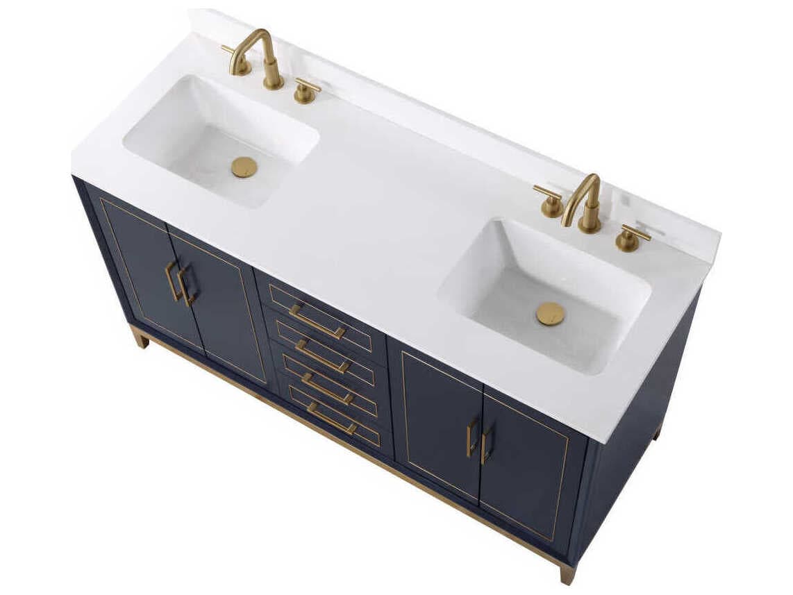 BEMMA Gracie 60" Pacific Blue Vanity