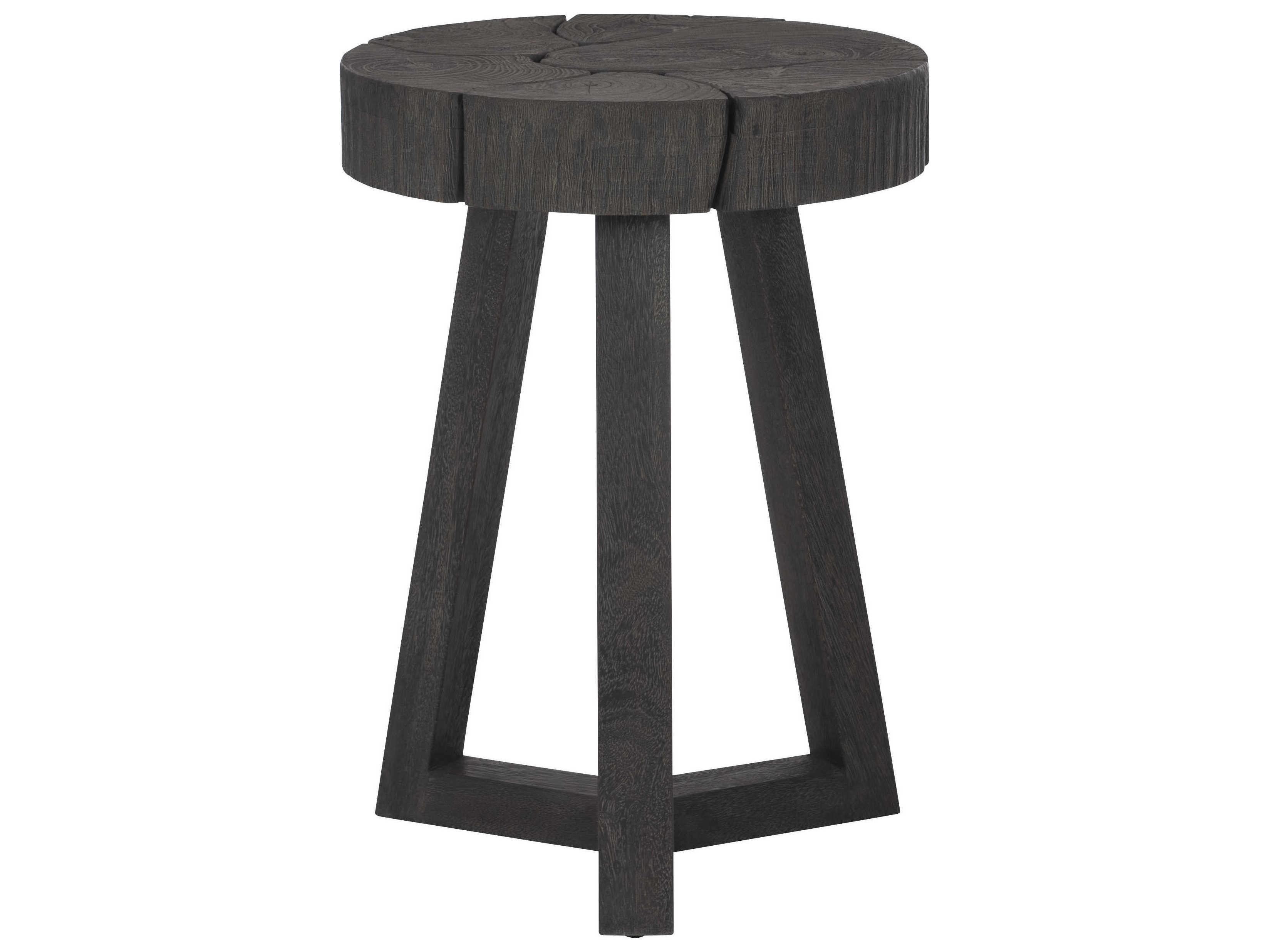 Bernhardt Lanita Round Wood Accent Table
