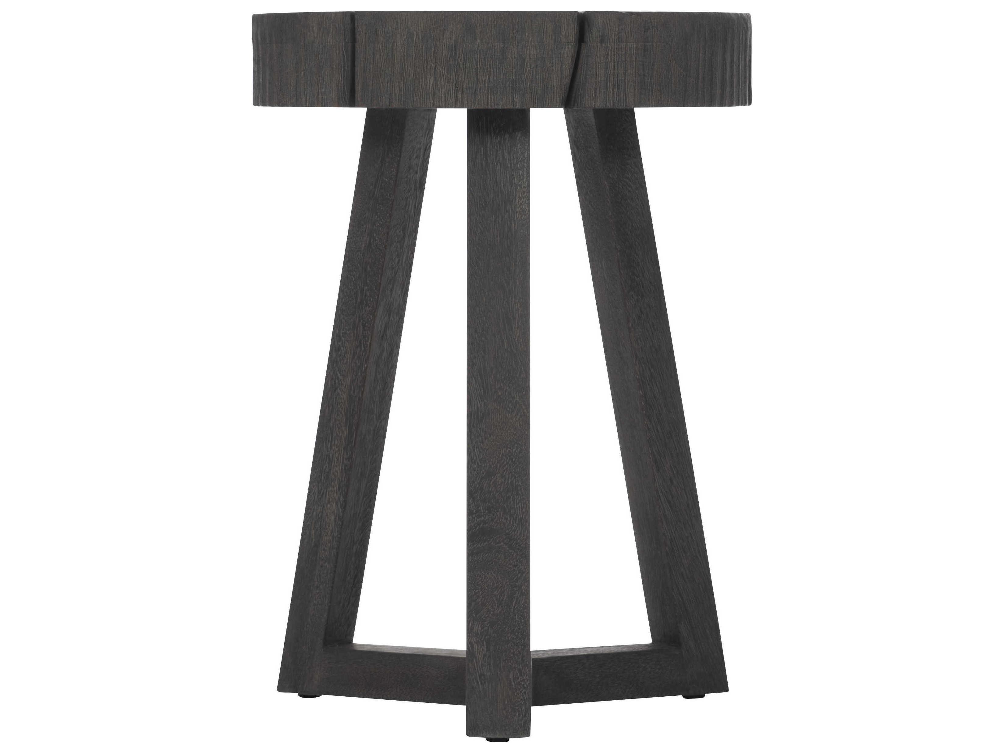 Bernhardt Lanita Round Wood Accent Table