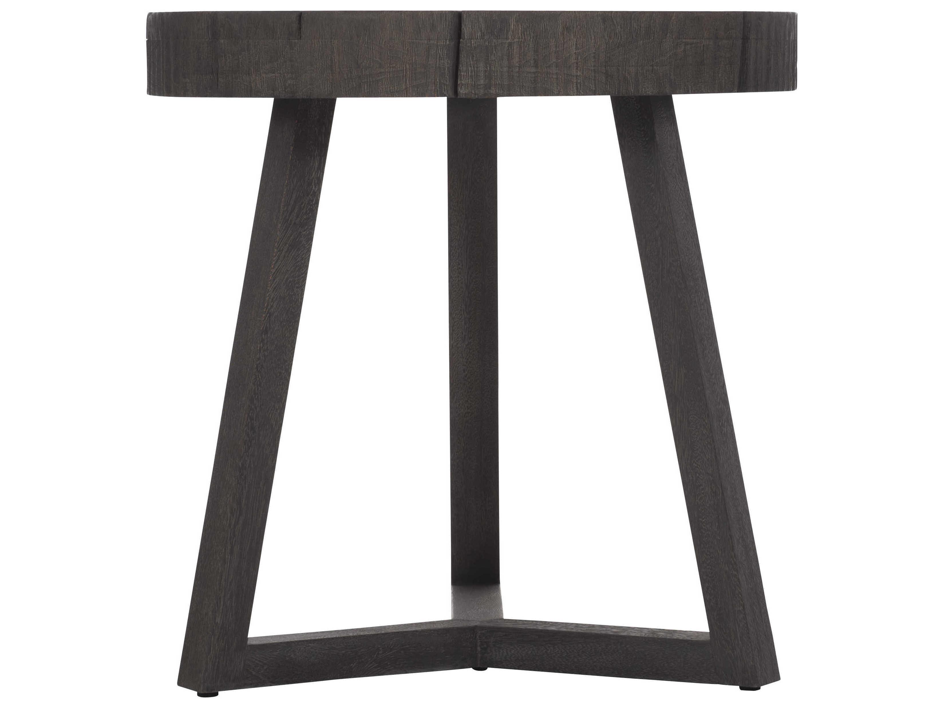 Bernhardt Lanita Round Wood End Table