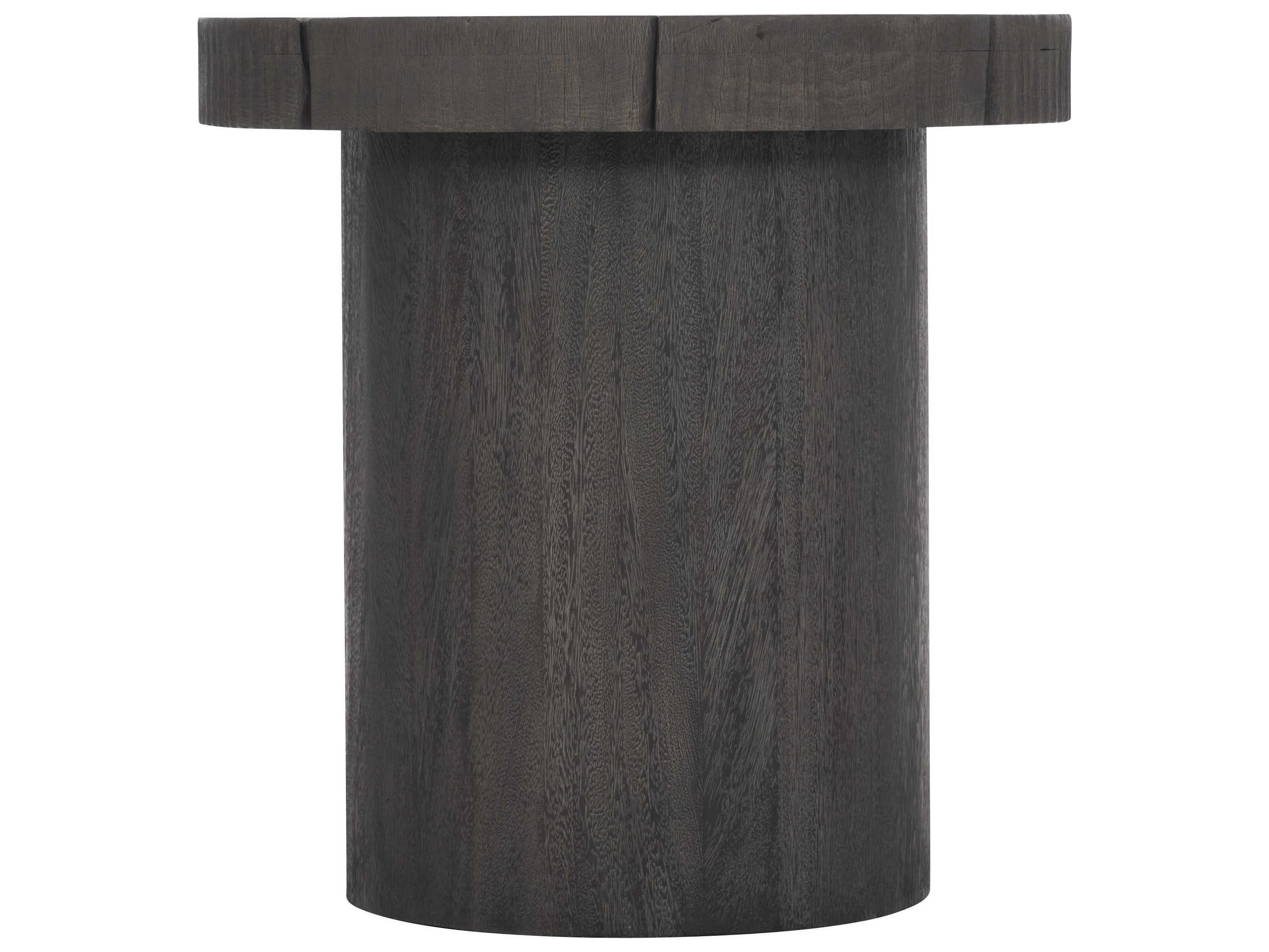 Bernhardt Calavaras Round Wood End Table