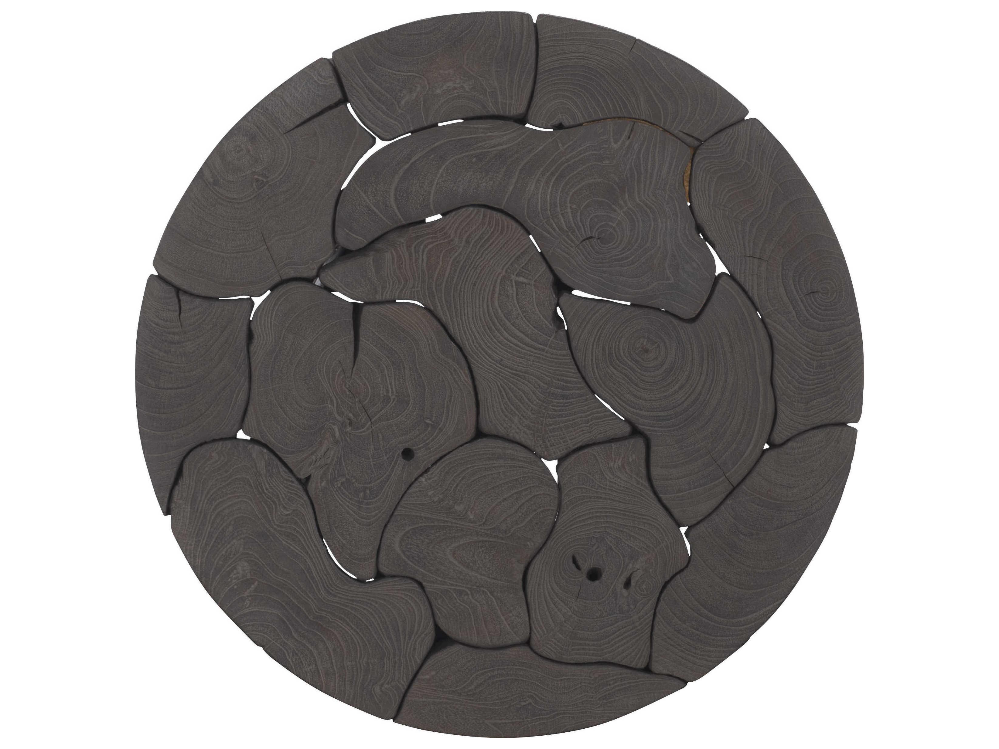 Bernhardt Calavaras Round Wood End Table