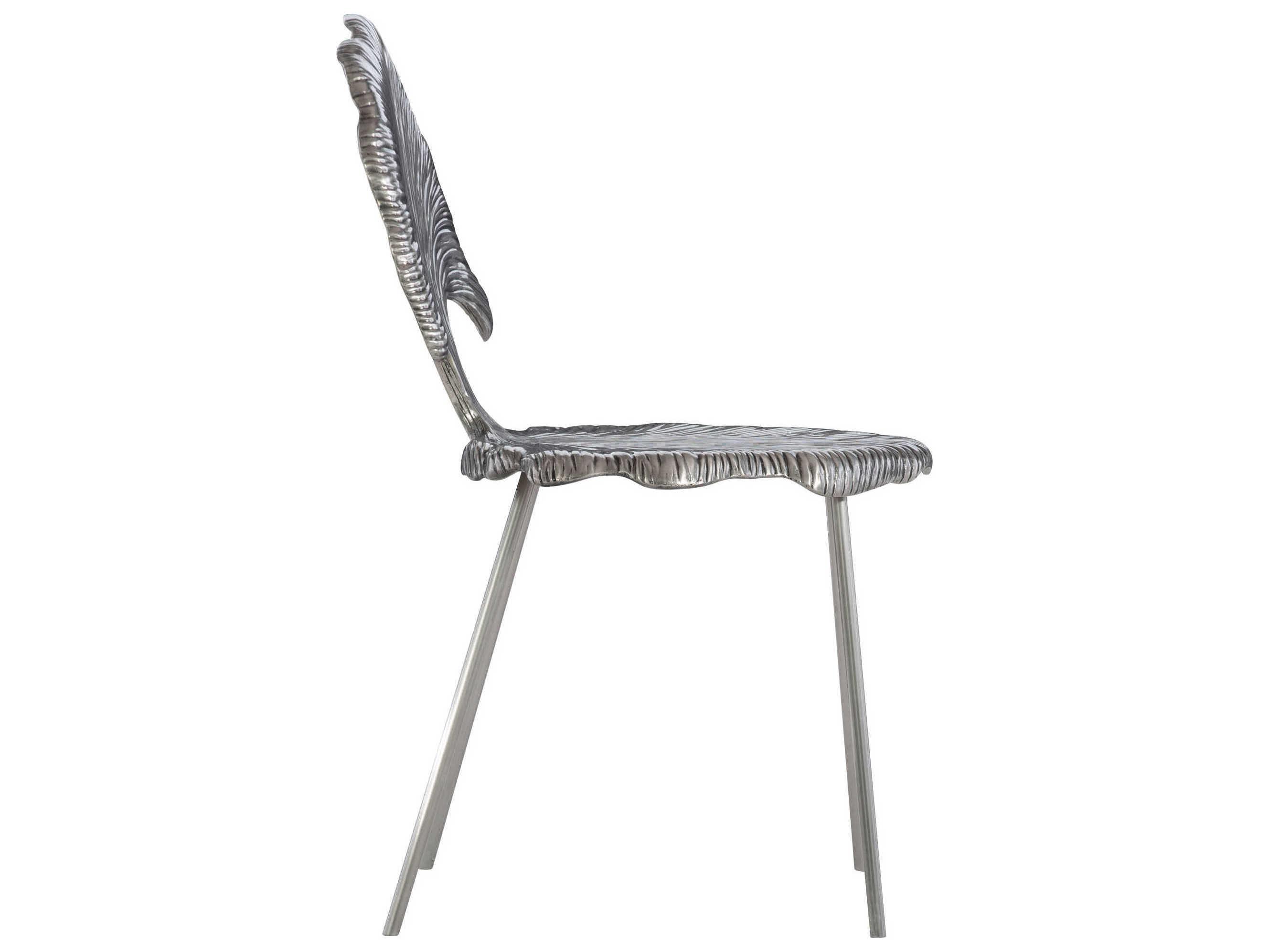 Bernhardt Interiors Felicity Silver Side Dining Chair