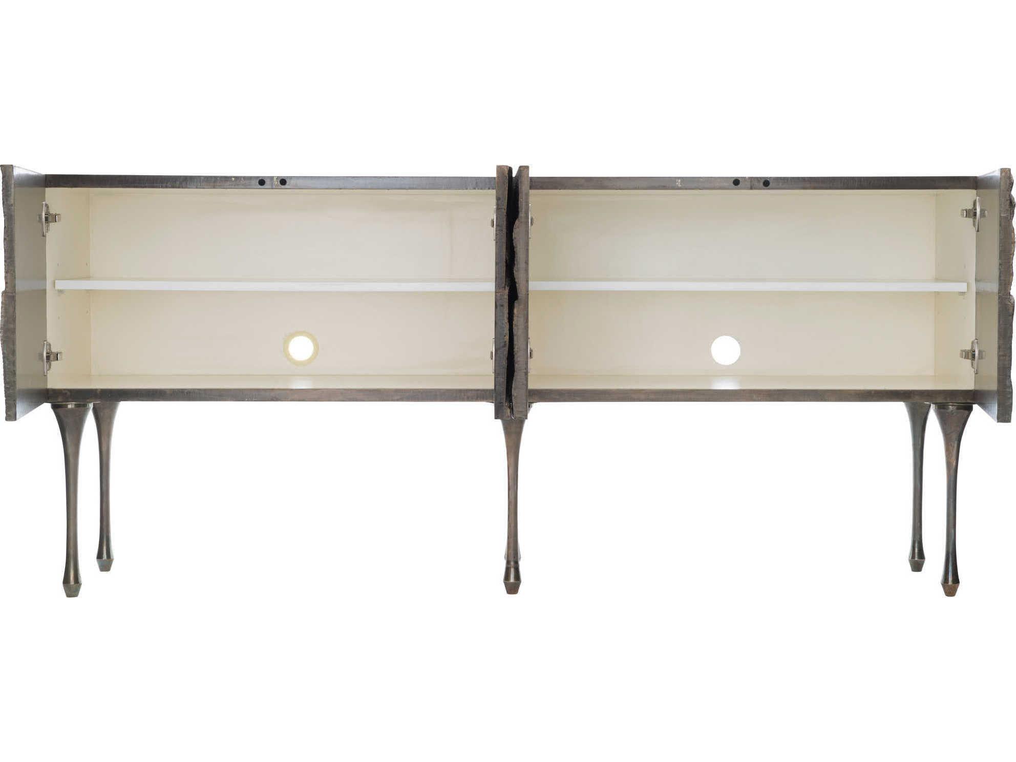 Bernhardt Interiors 72" Flora Antique Silver Credenza