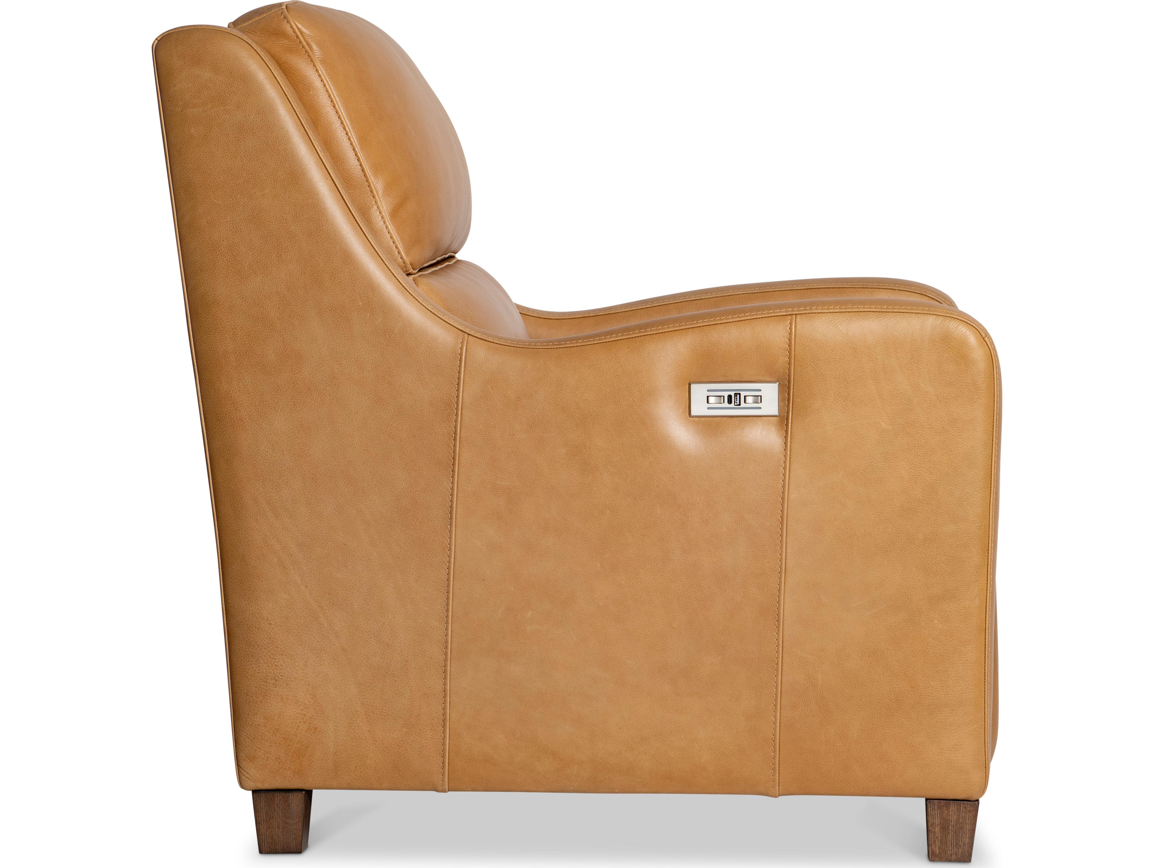 Bernhardt Dillon Beige tan Leather Recliner