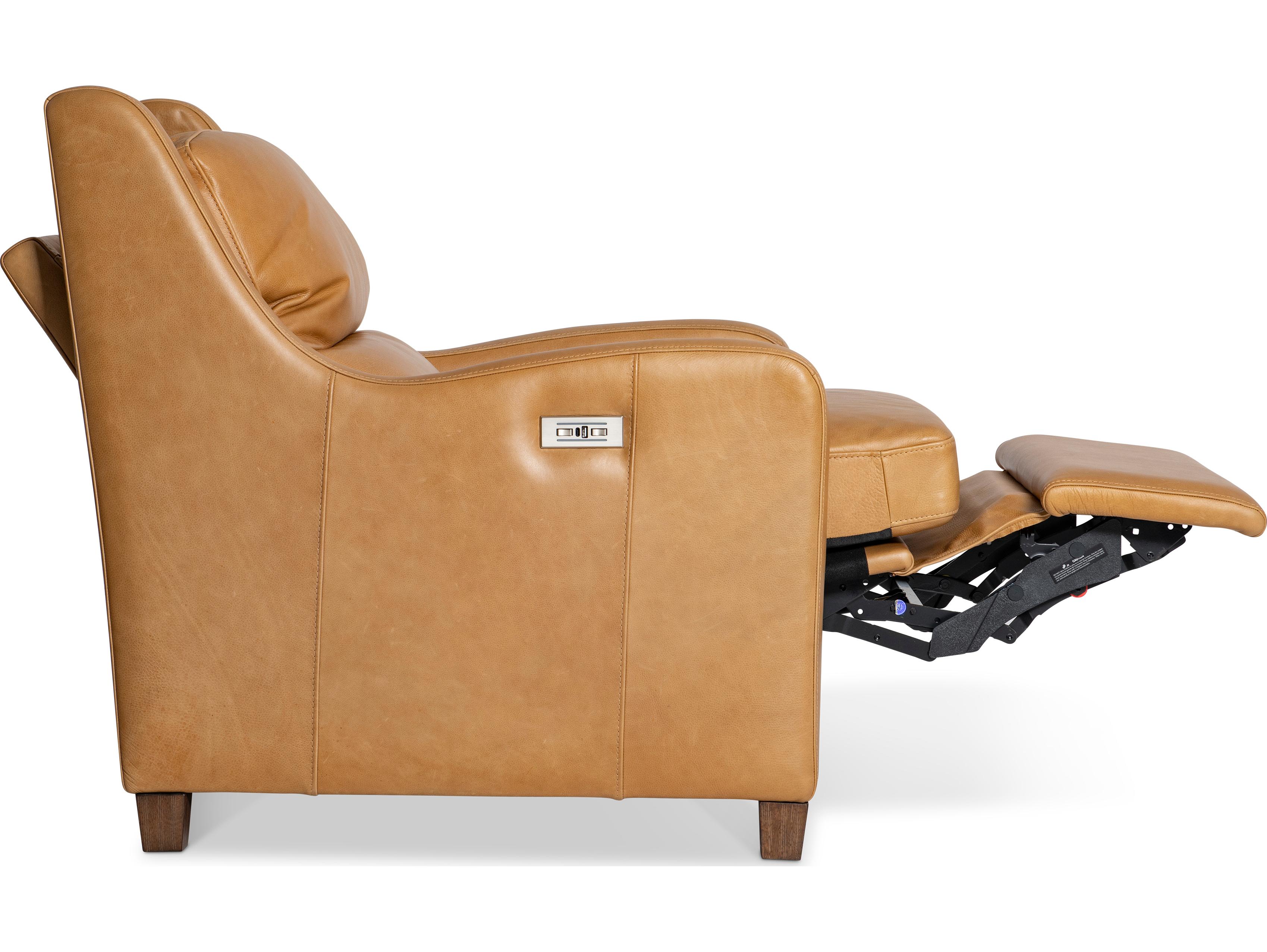 Bernhardt Dillon Beige tan Leather Recliner