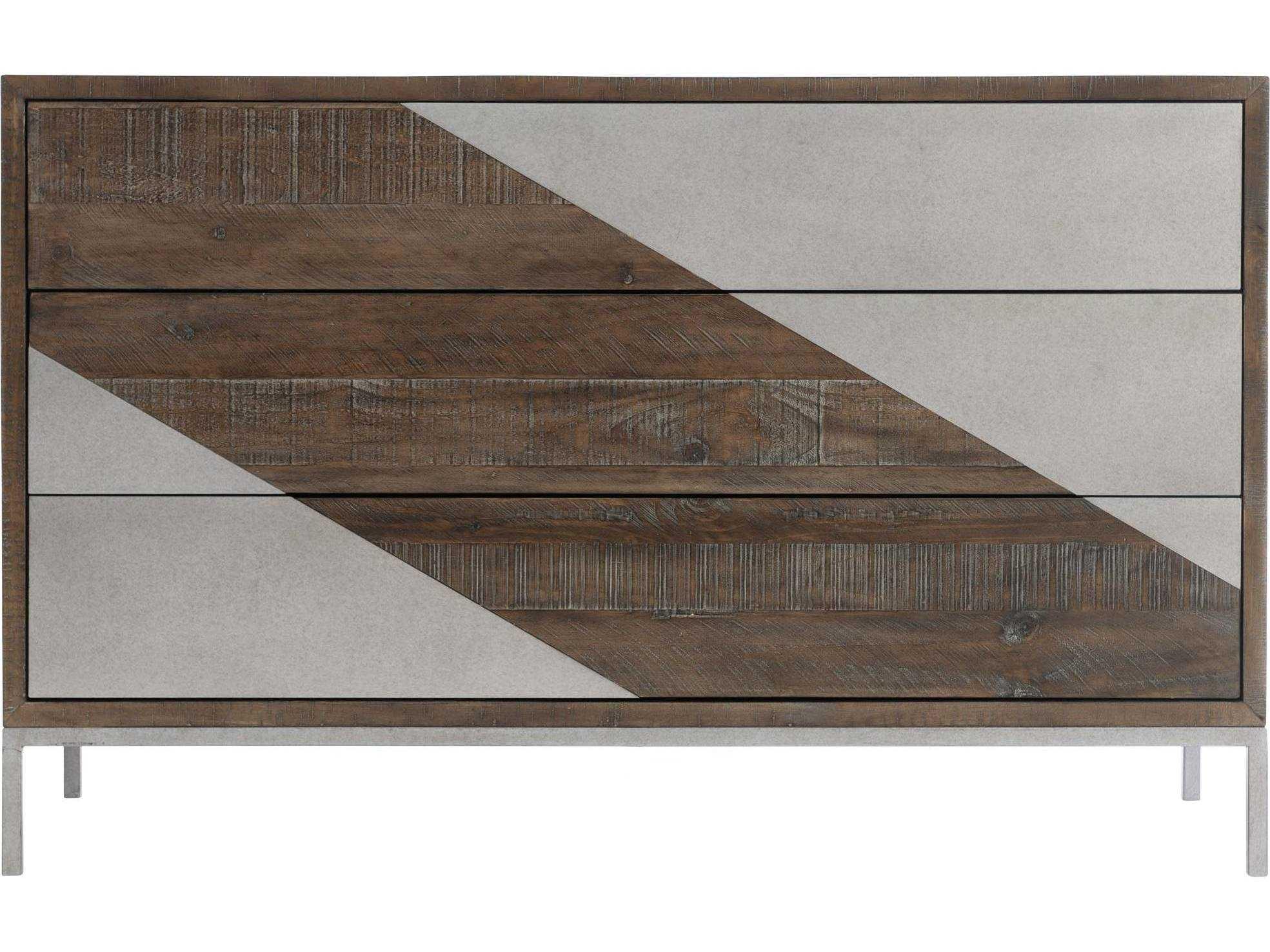 Bernhardt Logan Square Eastman 3-Drawers Solid Wood Dresser