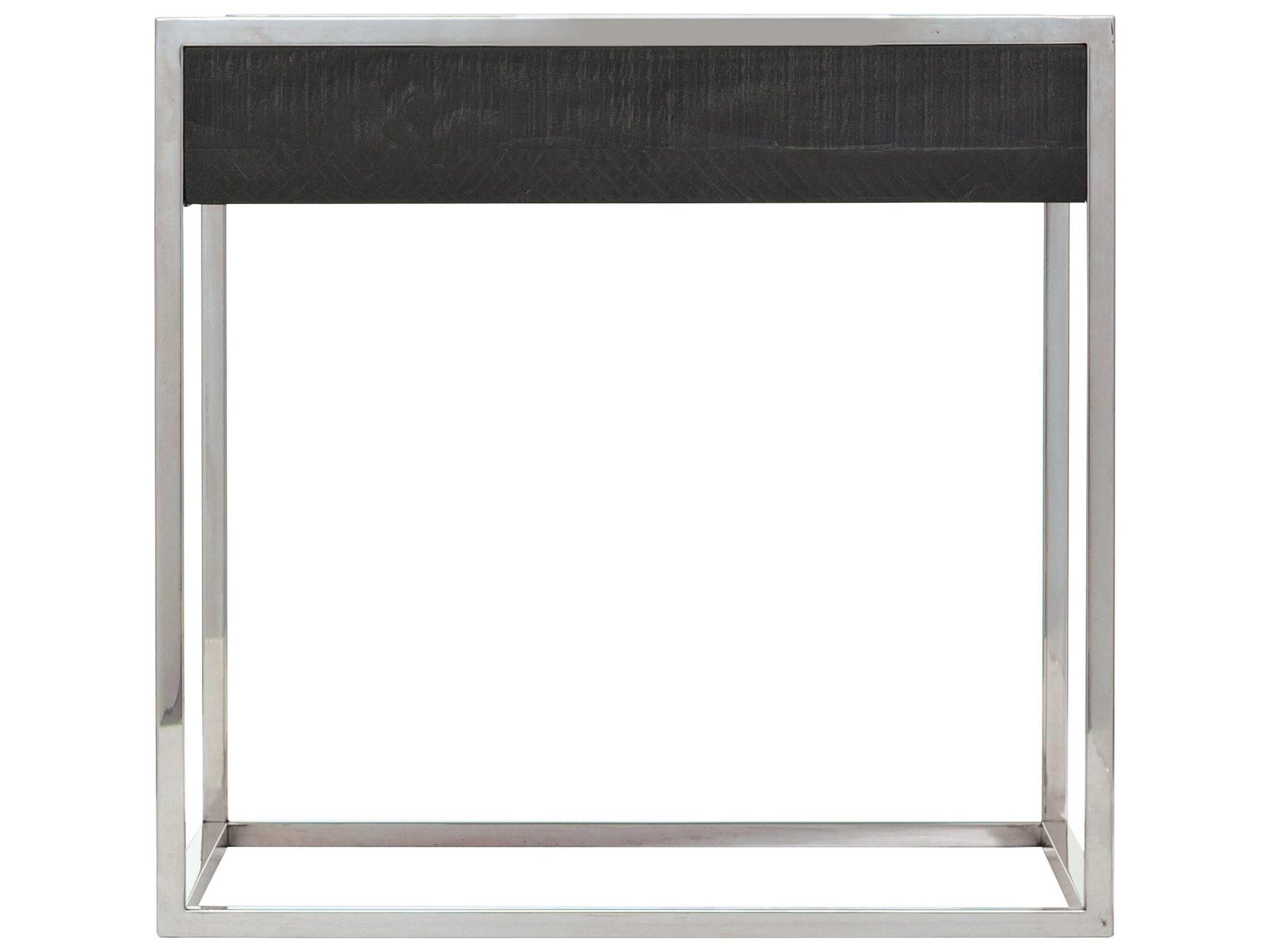 Bernhardt Logan Beacon Rectangular Wood Cinder End Table