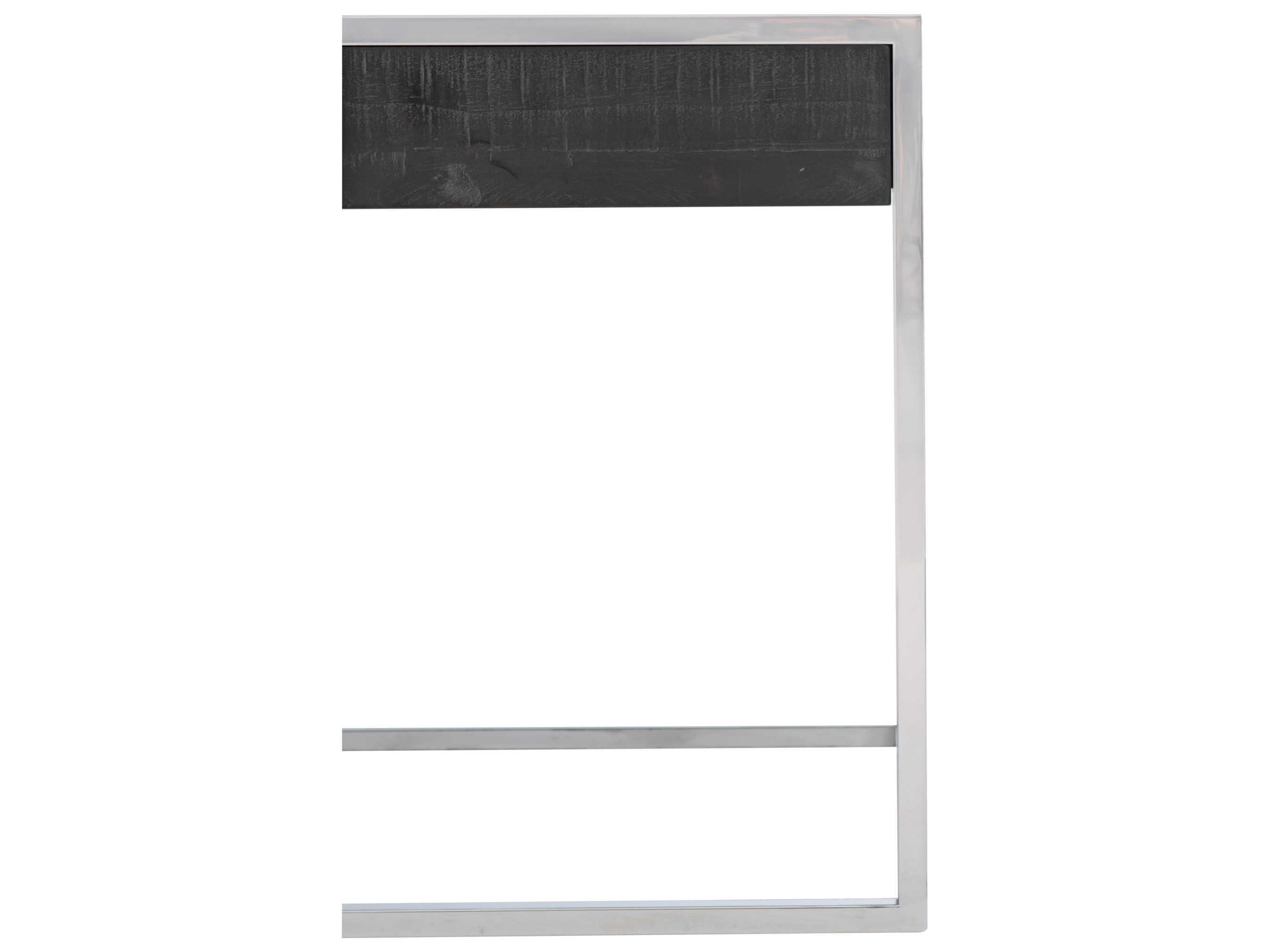 Bernhardt Logan Beacon Rectangular Wood Cinder End Table