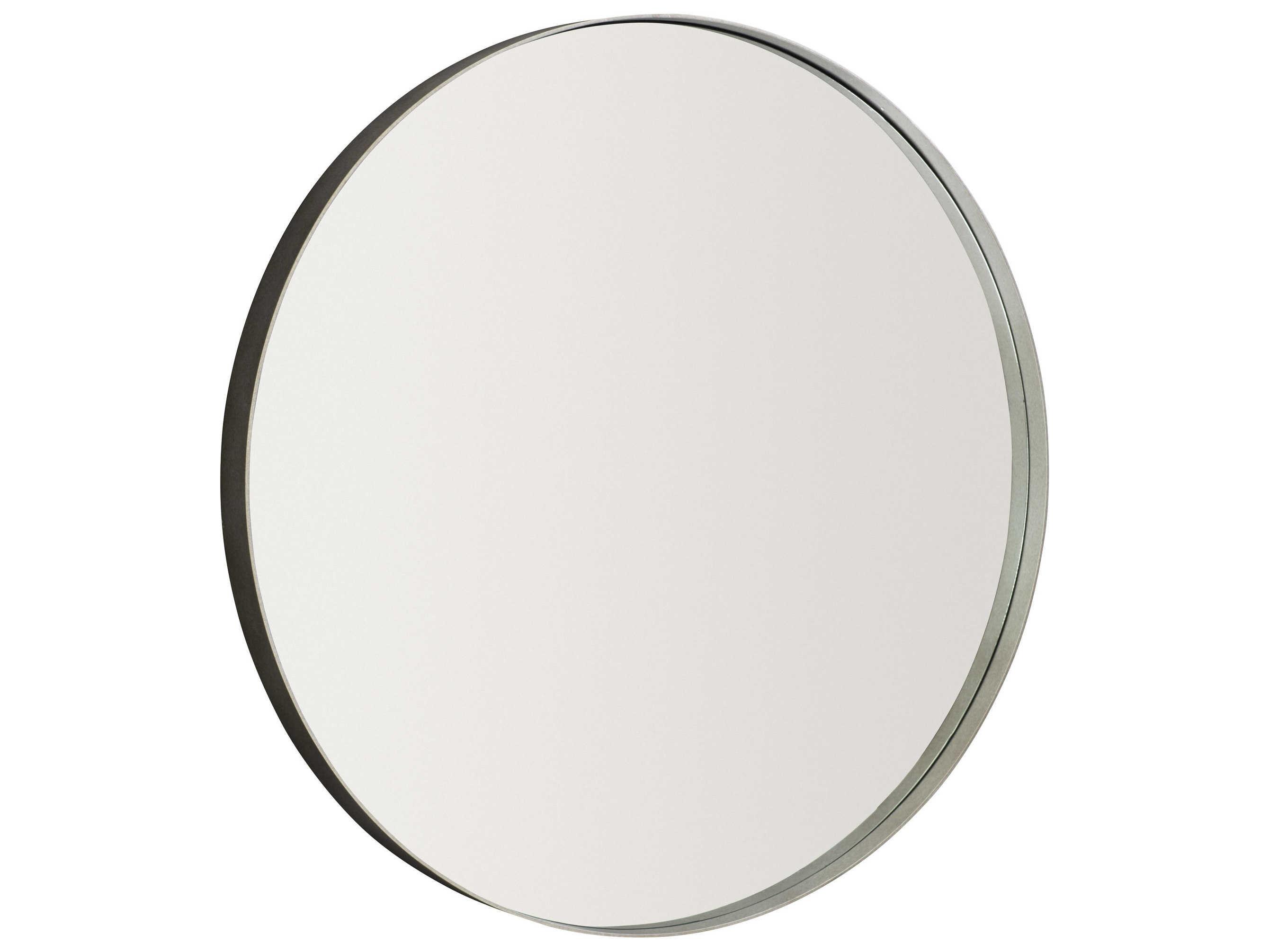 Bernhardt Highland Park Oakley Round Wall Mirror