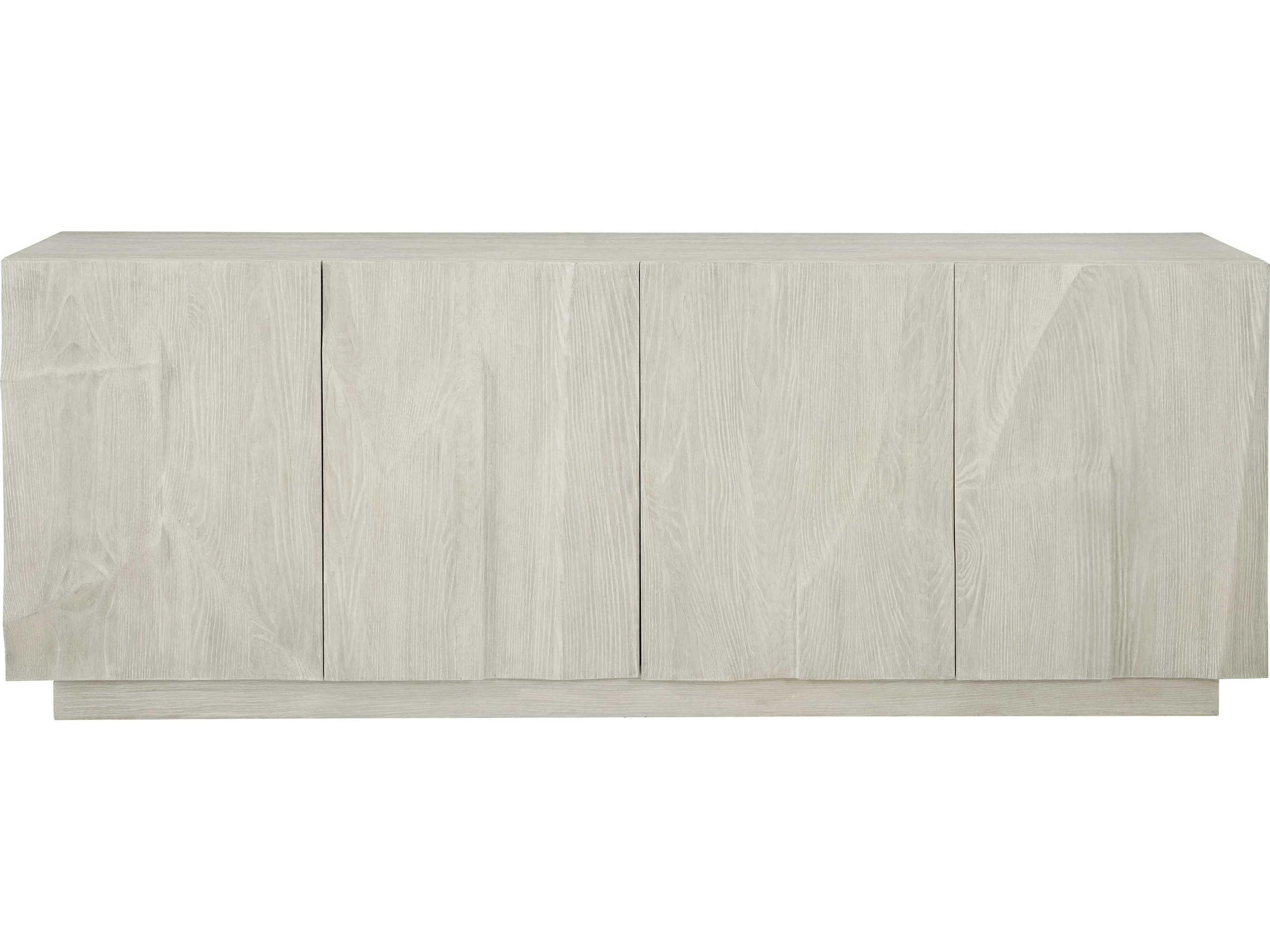 Bernhardt Interiors Alvarez 84" Rubberwood Jicama Entertainment Credenza