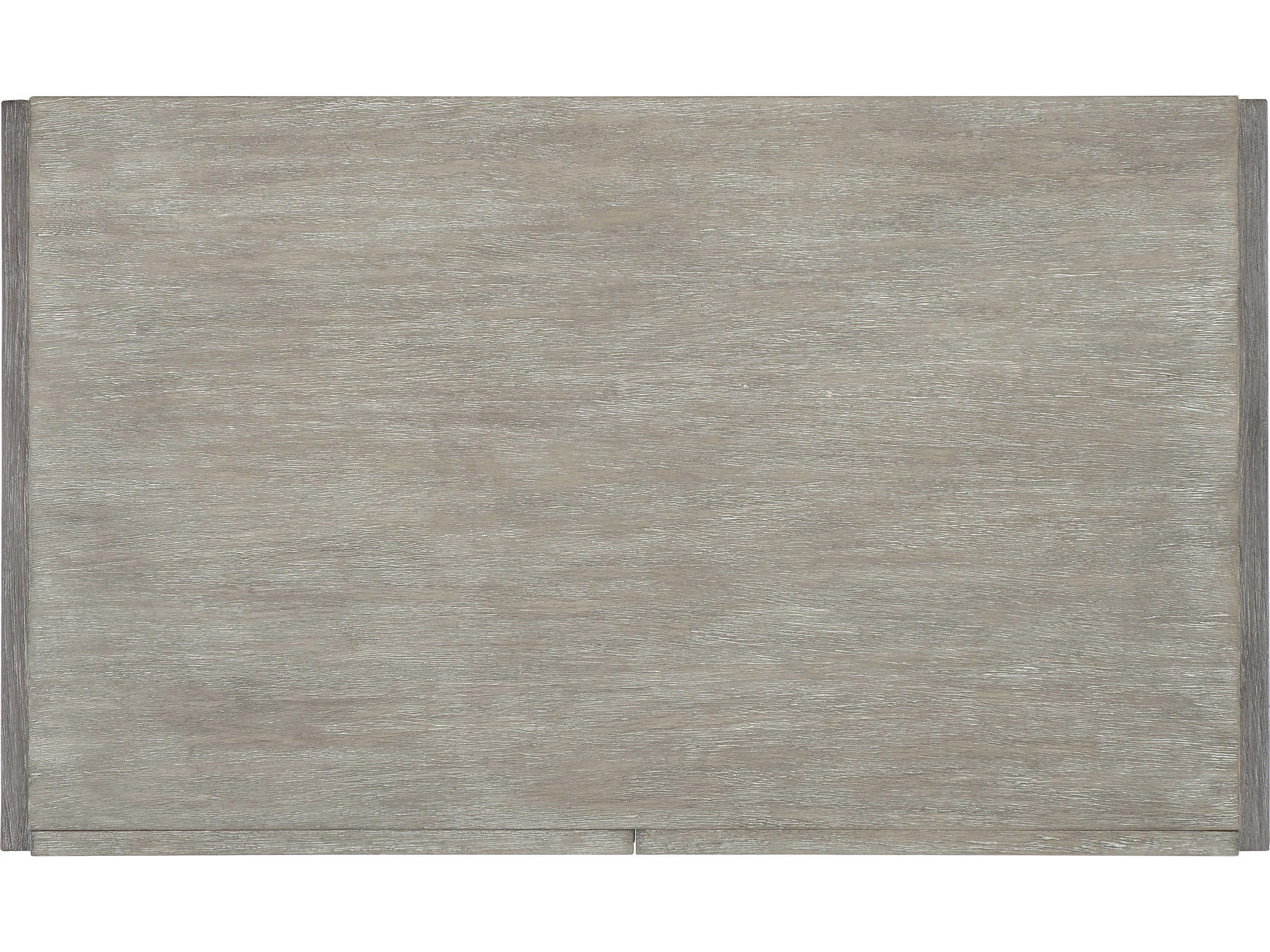 Bernhardt Foundations Rectangular Wood Dark Shale Light Cocktail Table