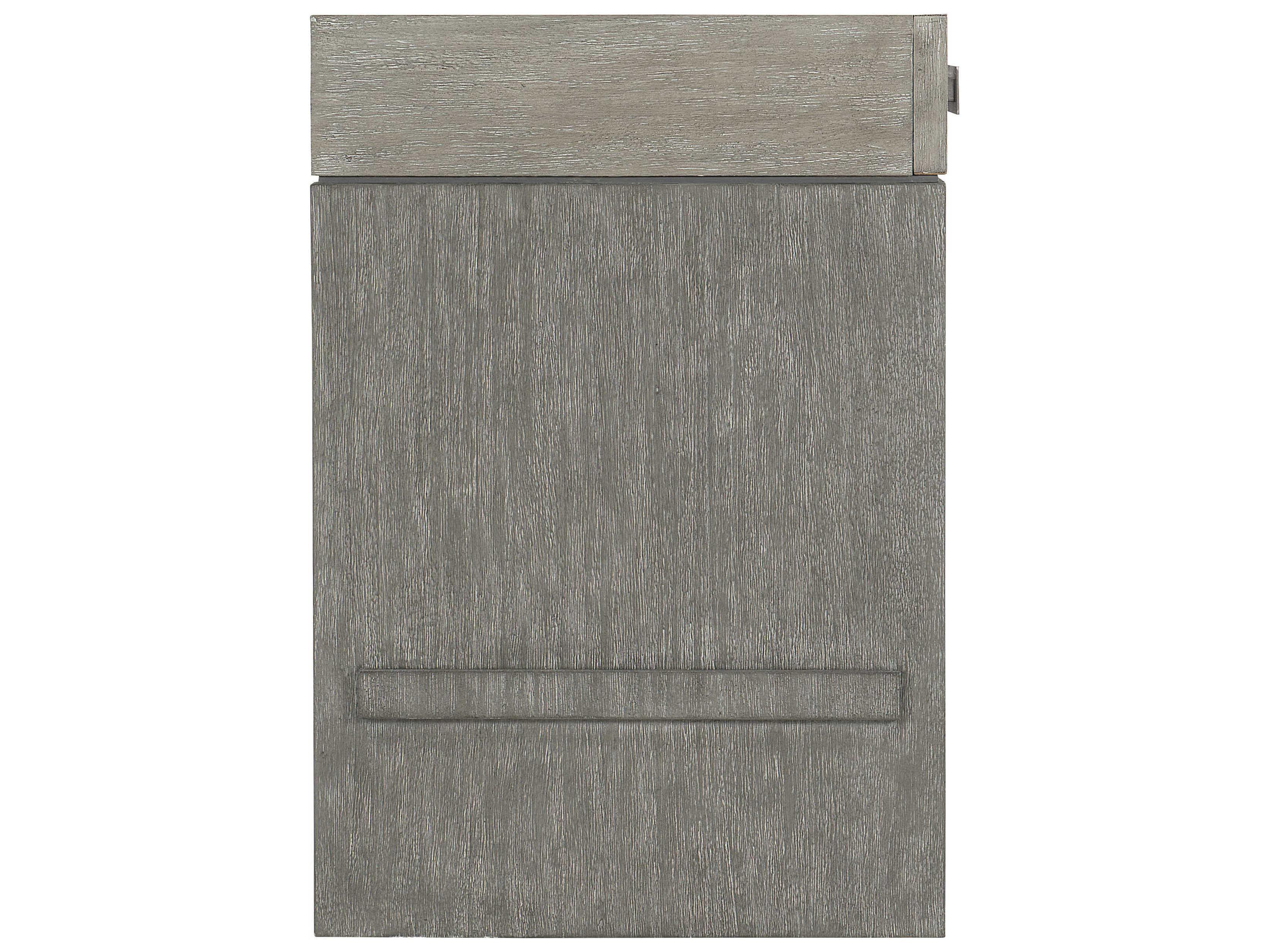 Bernhardt Foundations 1-Drawer Gray Nightstand