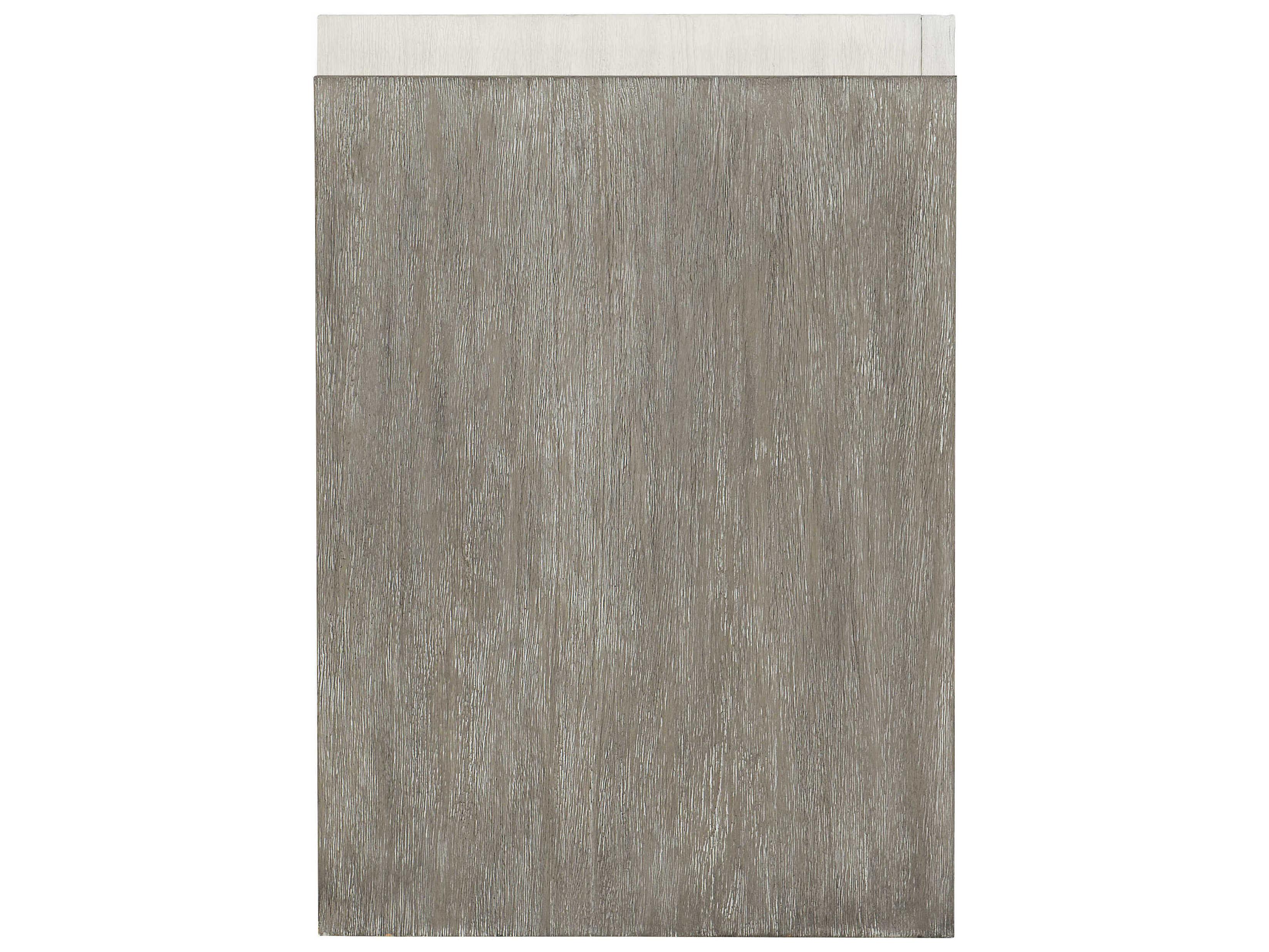 Bernhardt Foundations 2-Drawers White Nightstand