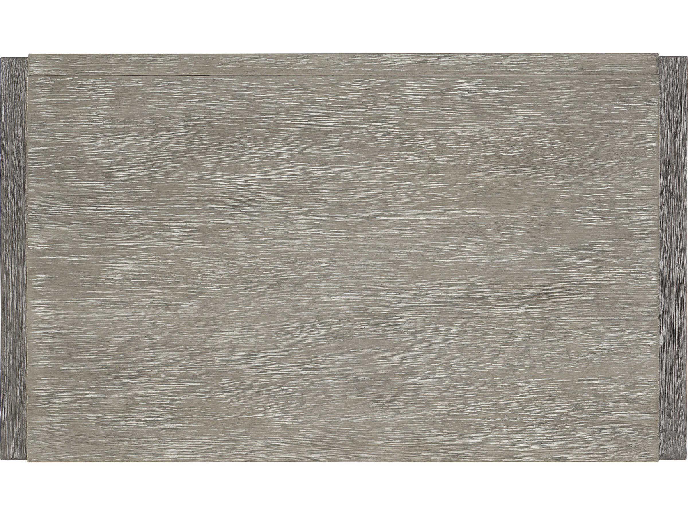 Bernhardt Foundations 3-Drawers Gray Nightstand