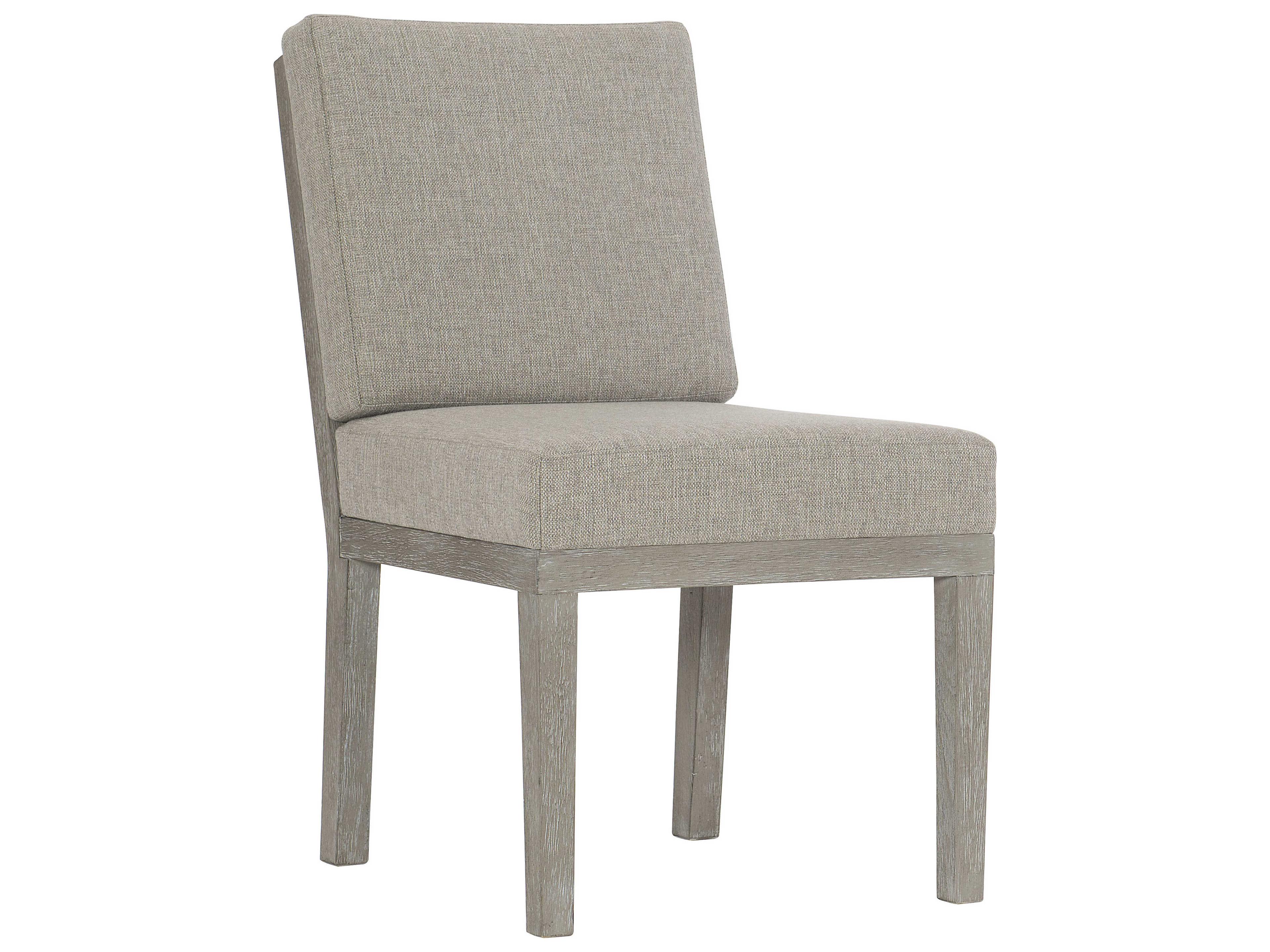Bernhardt Foundations Gray Upholstered Side Dining Chair