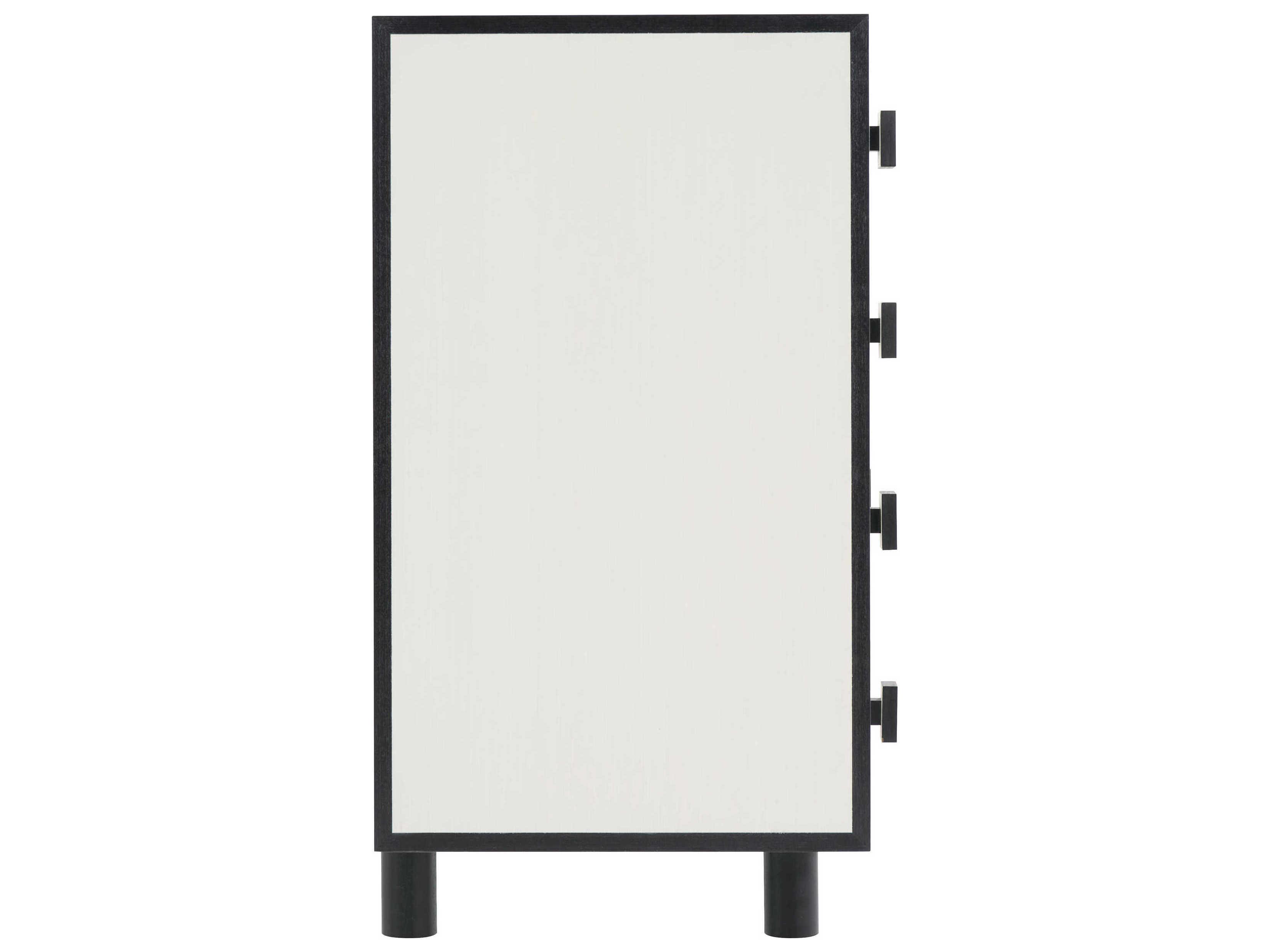 Bernhardt Silhouette 8-Drawers White Double Dresser