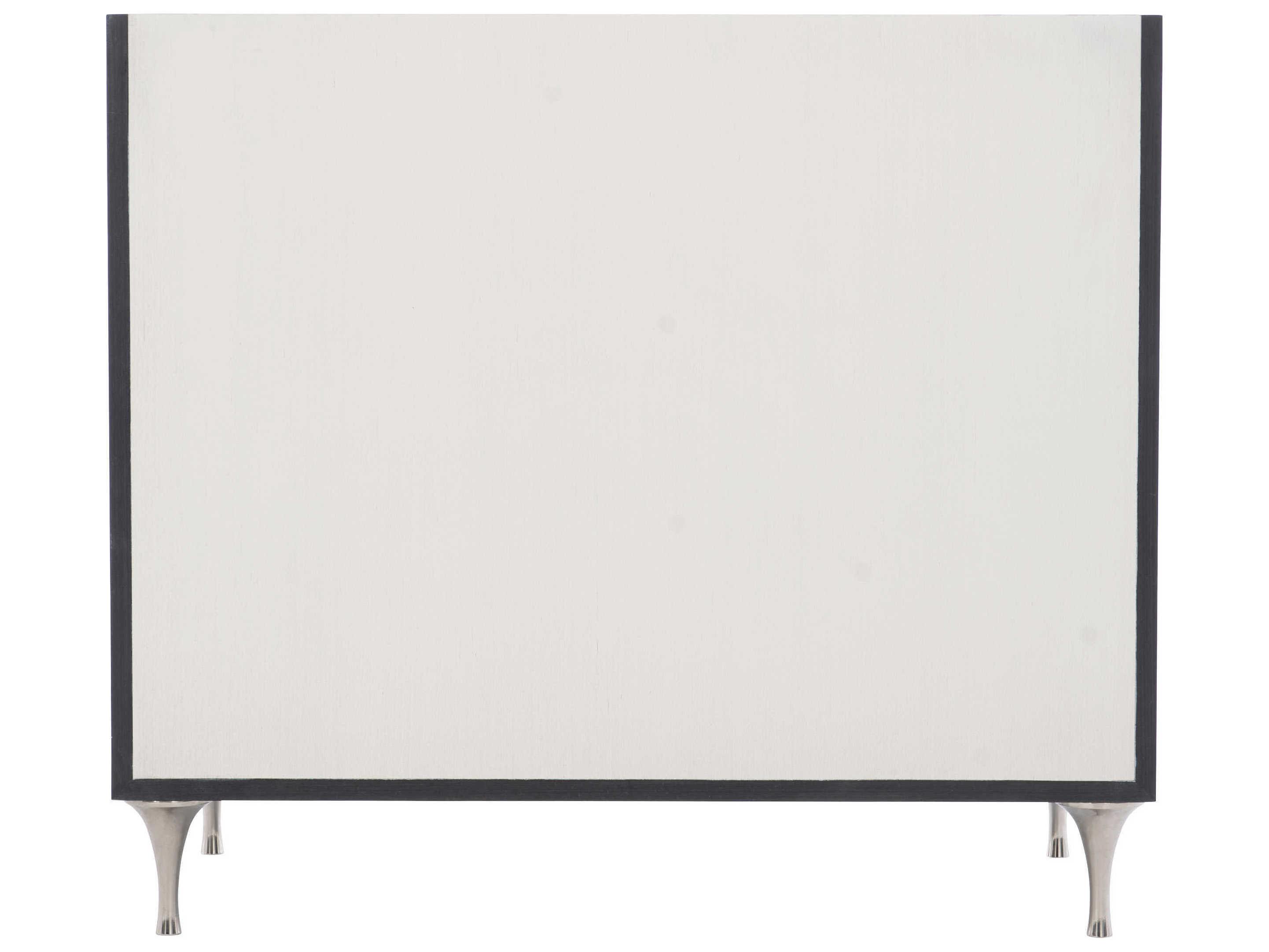 Bernhardt Silhouette 2-Drawers Black Nightstand