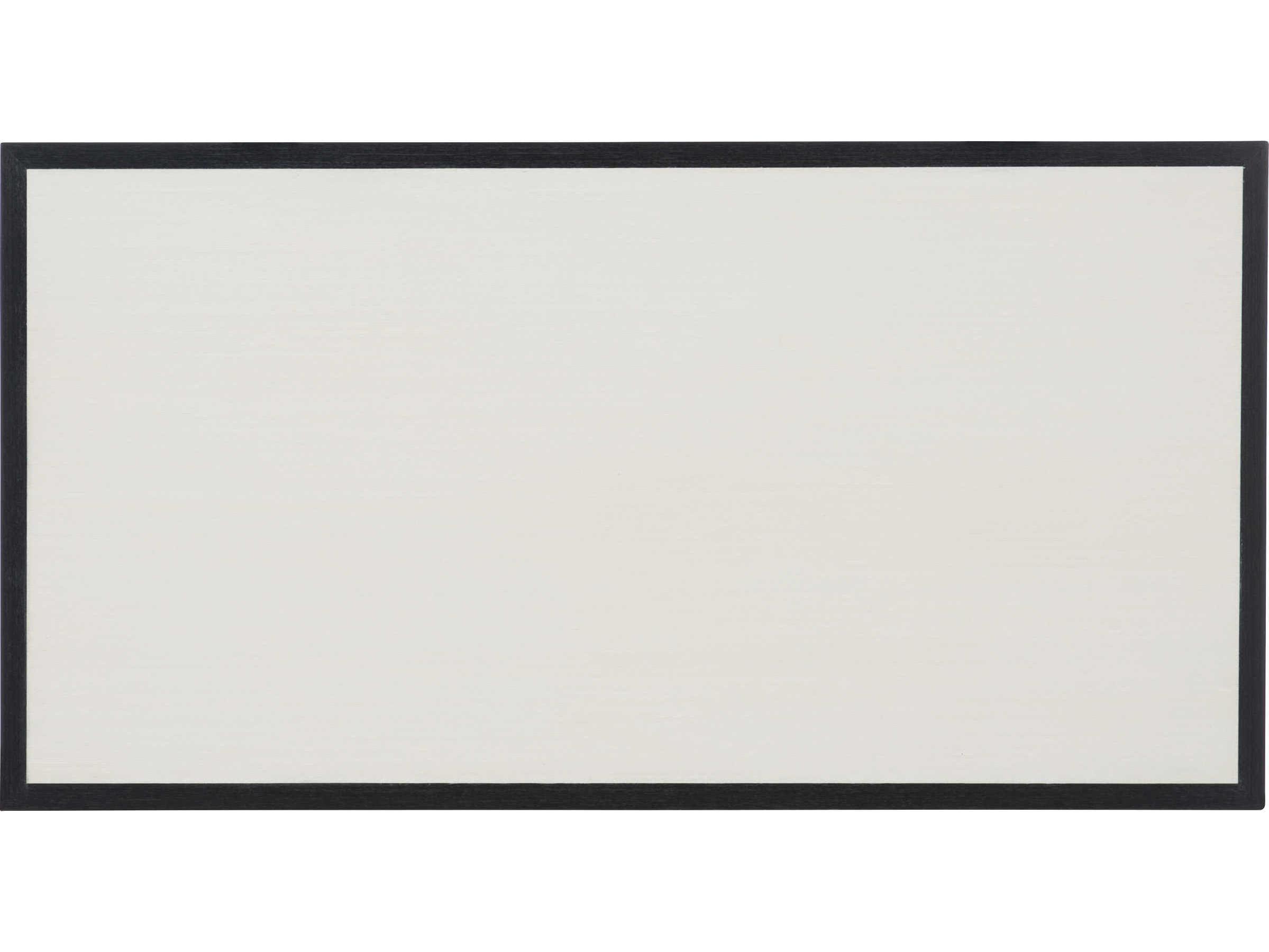 Bernhardt Silhouette 3-Drawers White Nightstand