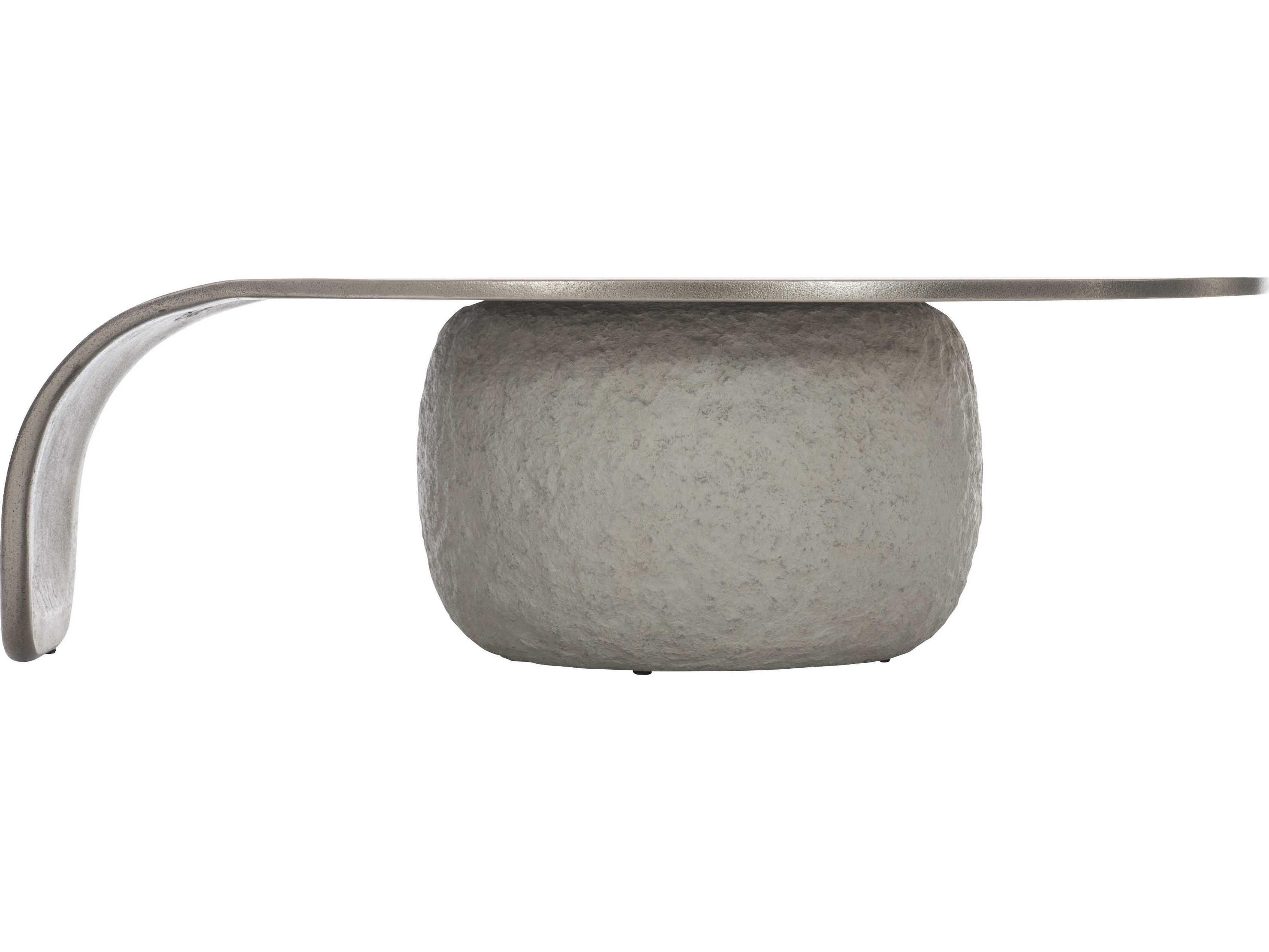 Bernhardt Kaori Metal Cocktail Table