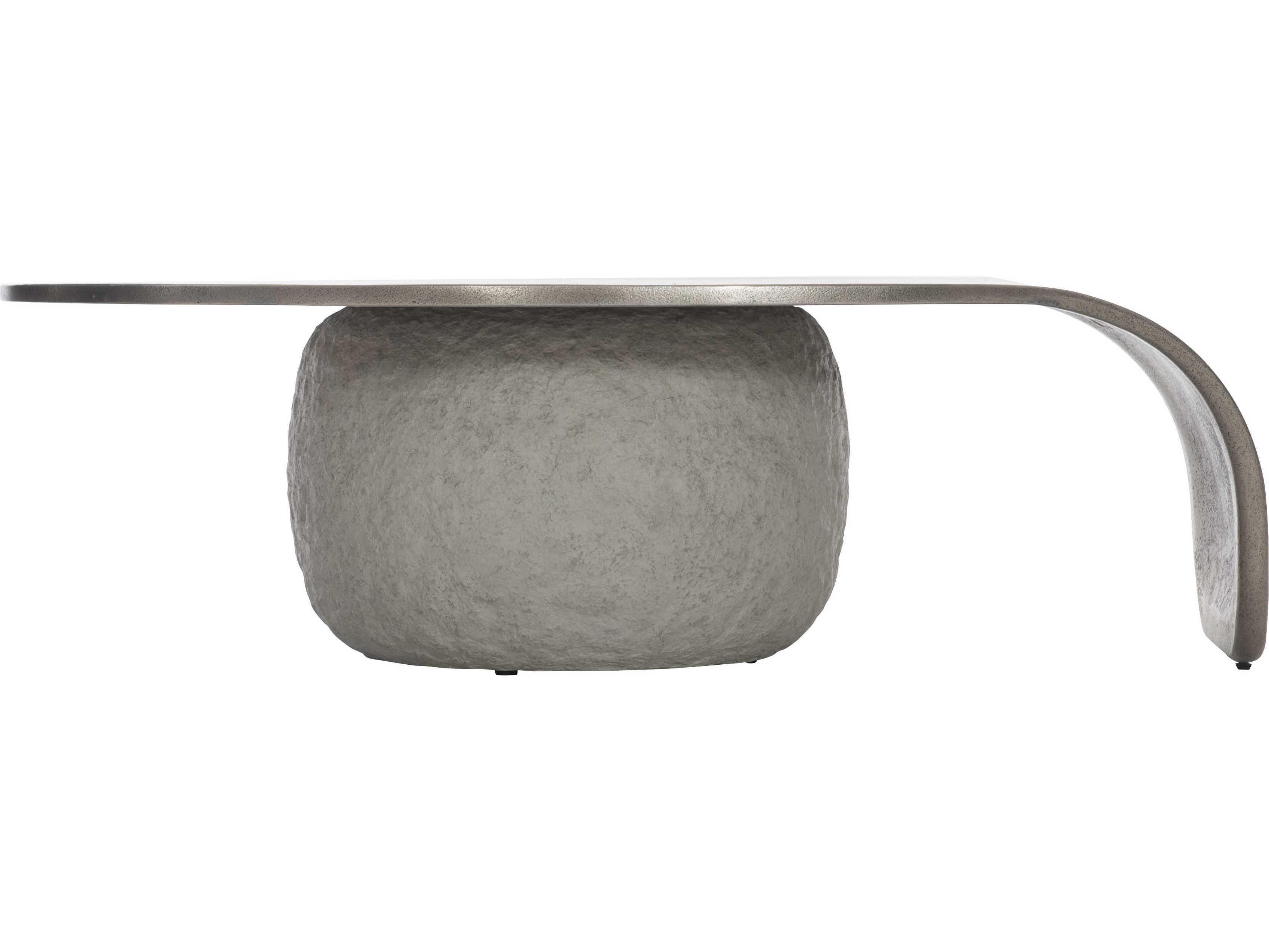 Bernhardt Kaori Metal Cocktail Table