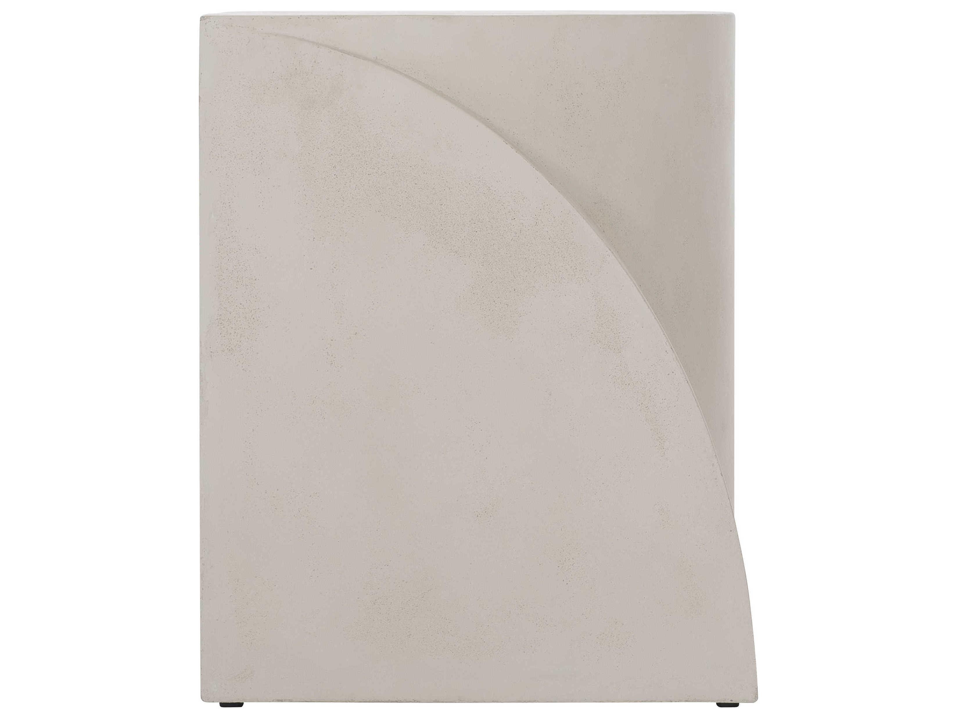 Bernhardt Lunula Stone End Table