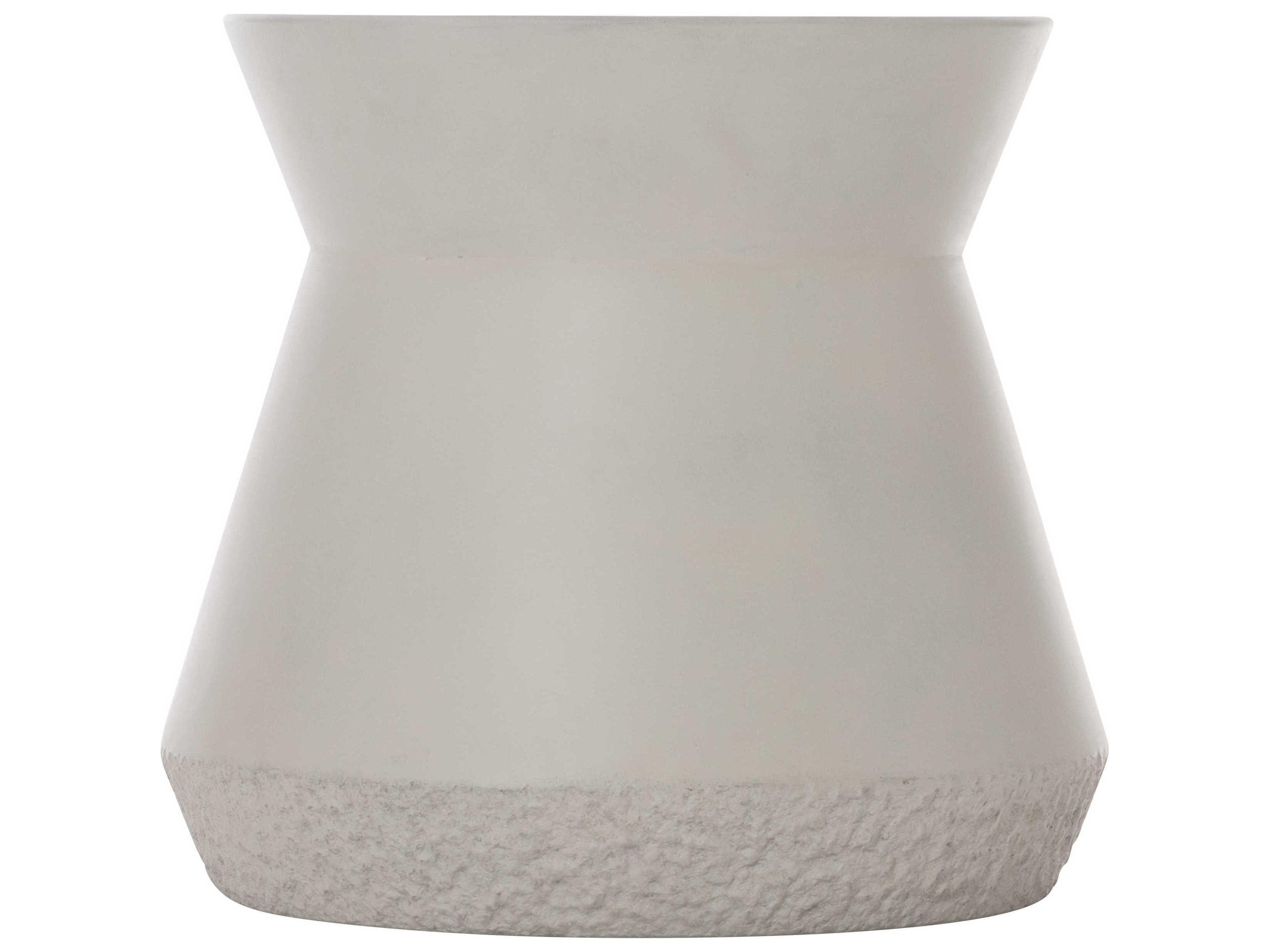 Bernhardt Nidra Round Concrete Accent Table