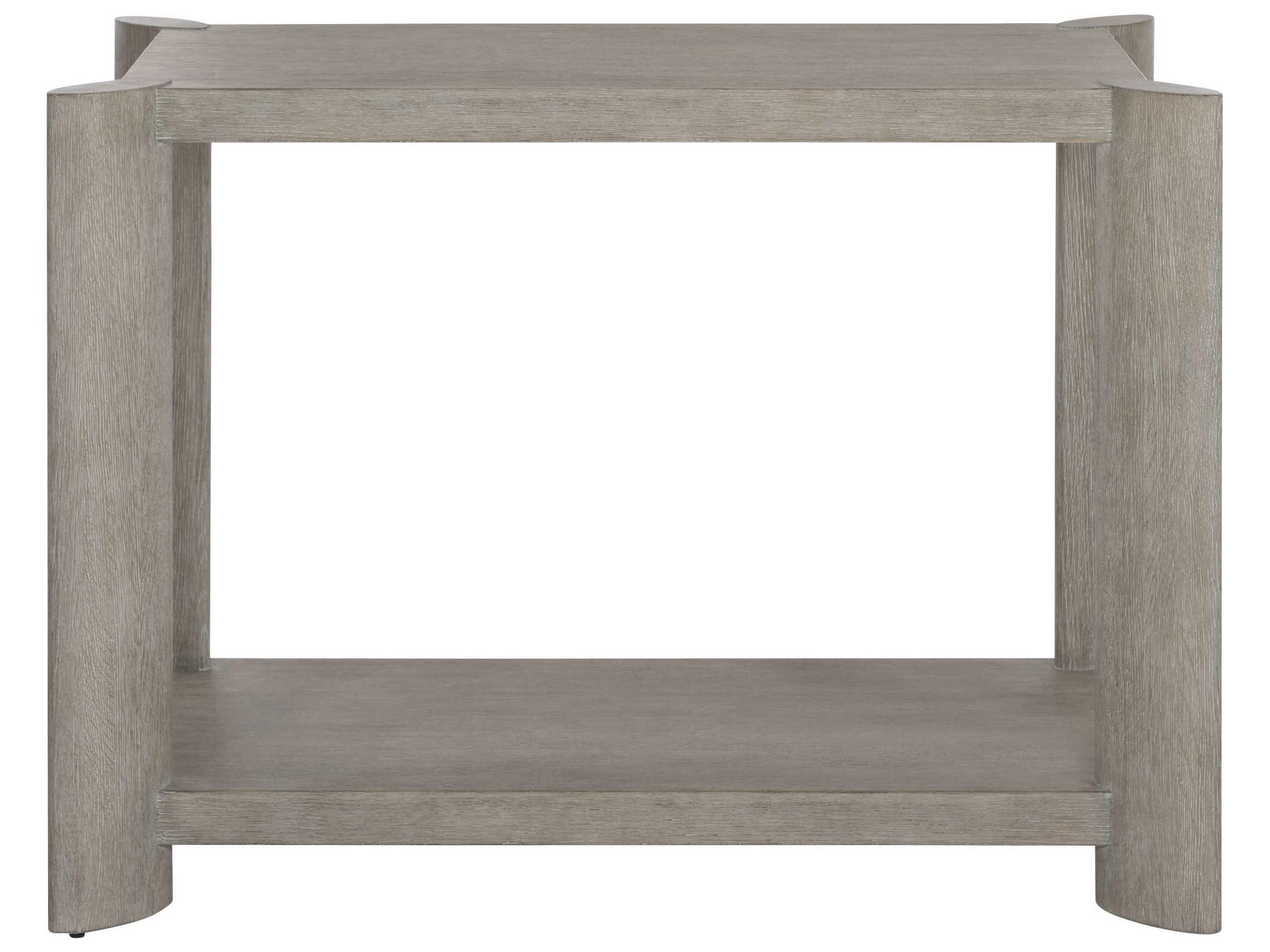 Bernhardt Interiors Arlyn Gray Oak Wood Nightstand