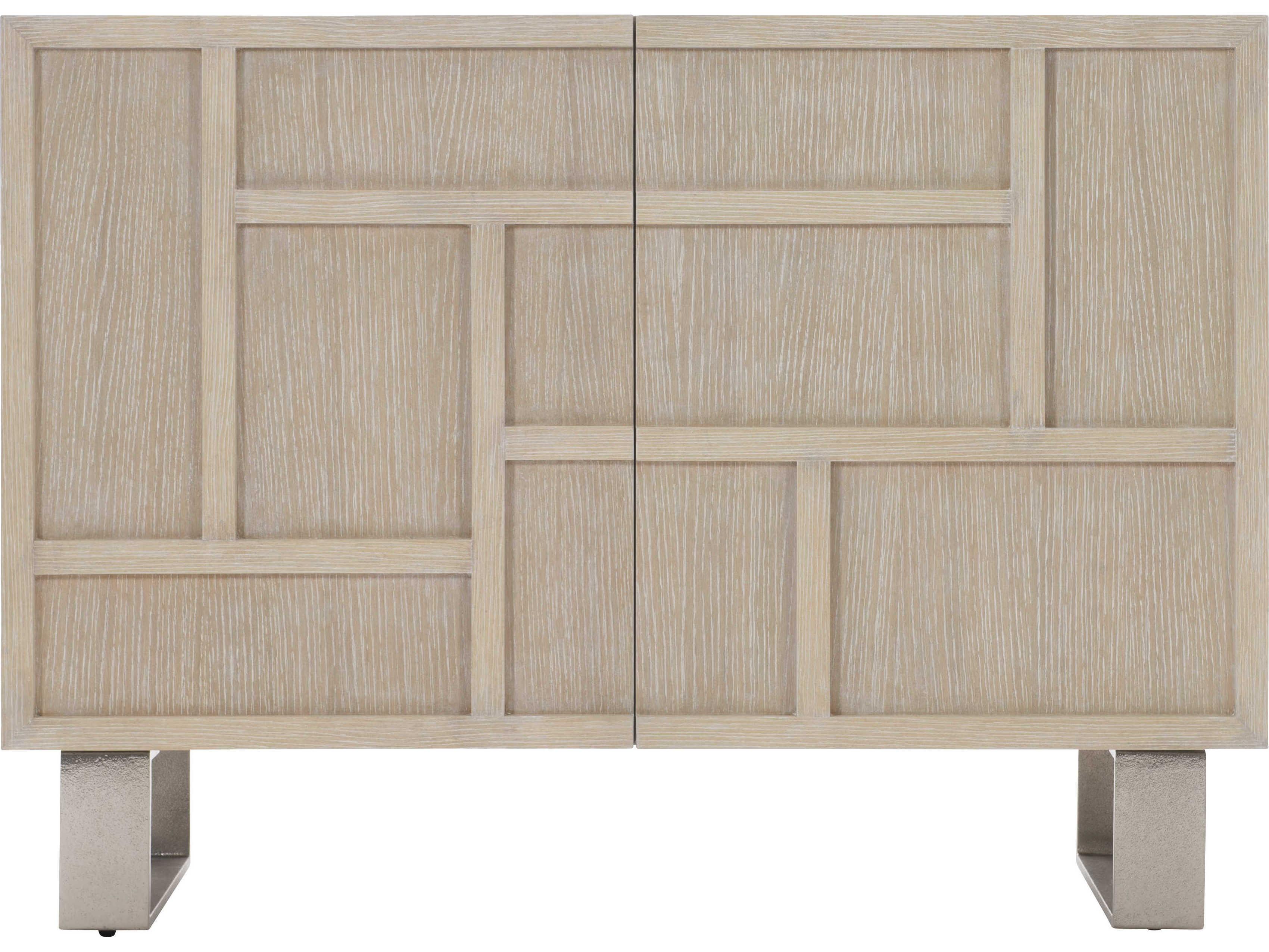 Bernhardt Solaria Beige Oak Wood Accent Chest
