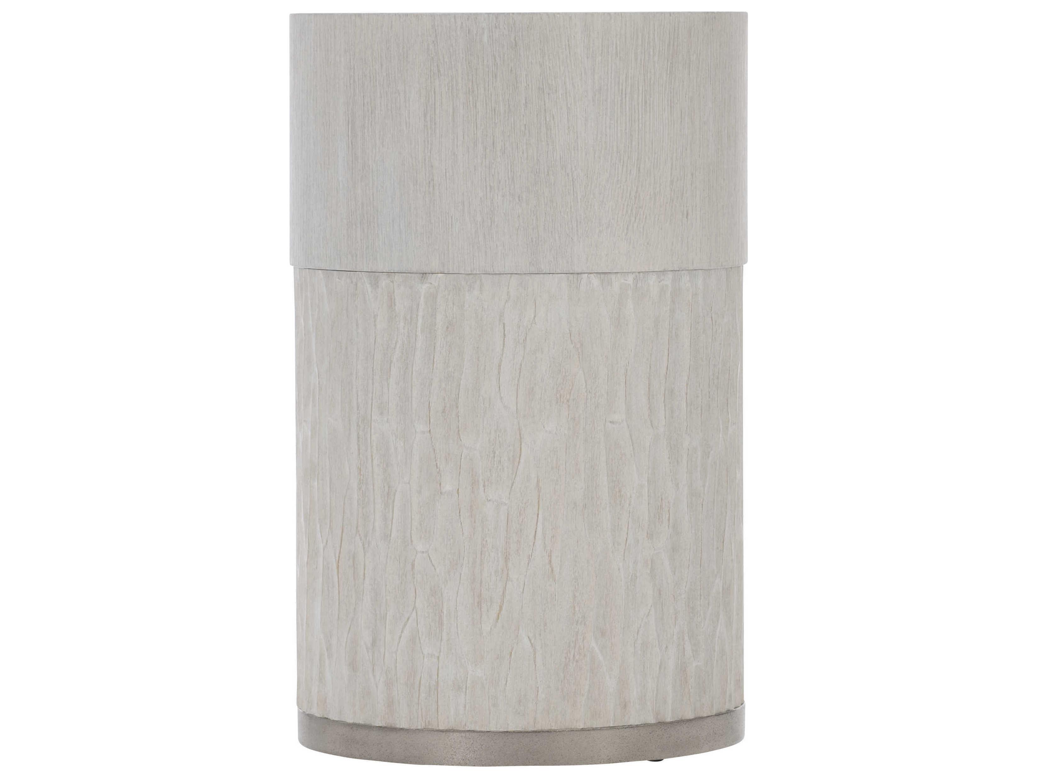 Bernhardt Solaria Round Wood Accent Table