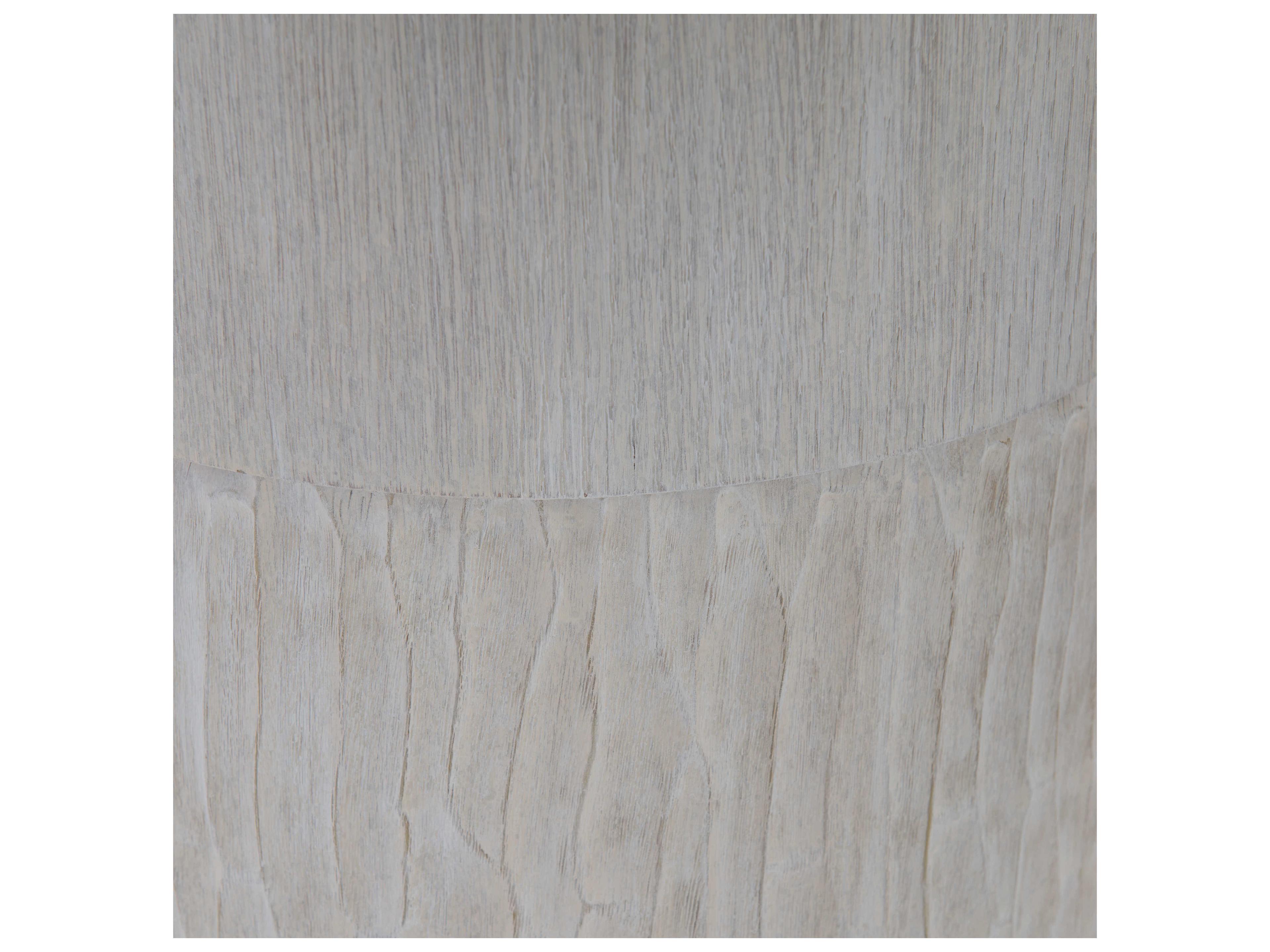 Bernhardt Solaria Round Wood Accent Table