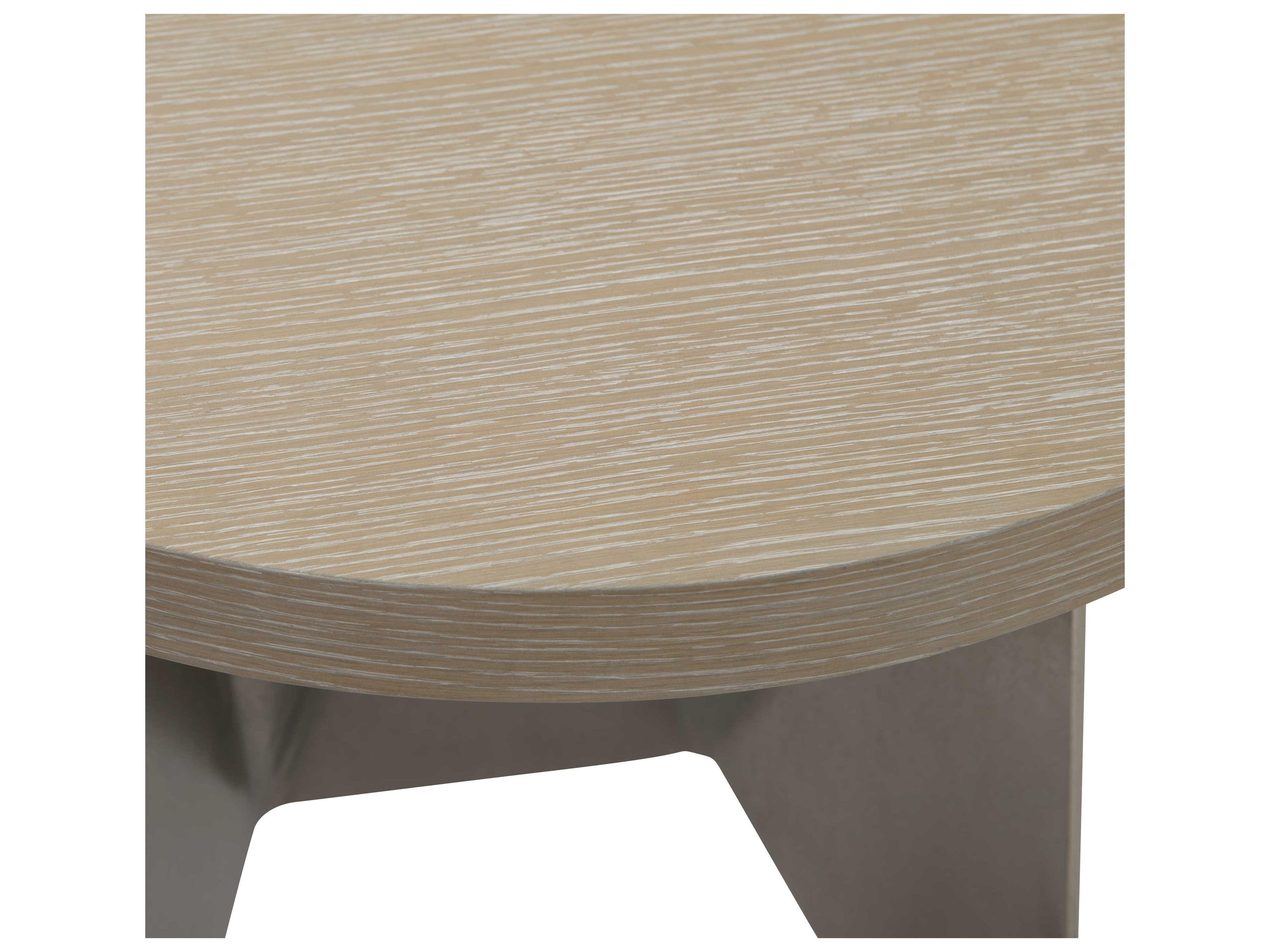 Bernhardt Solaria Round Wood End Table