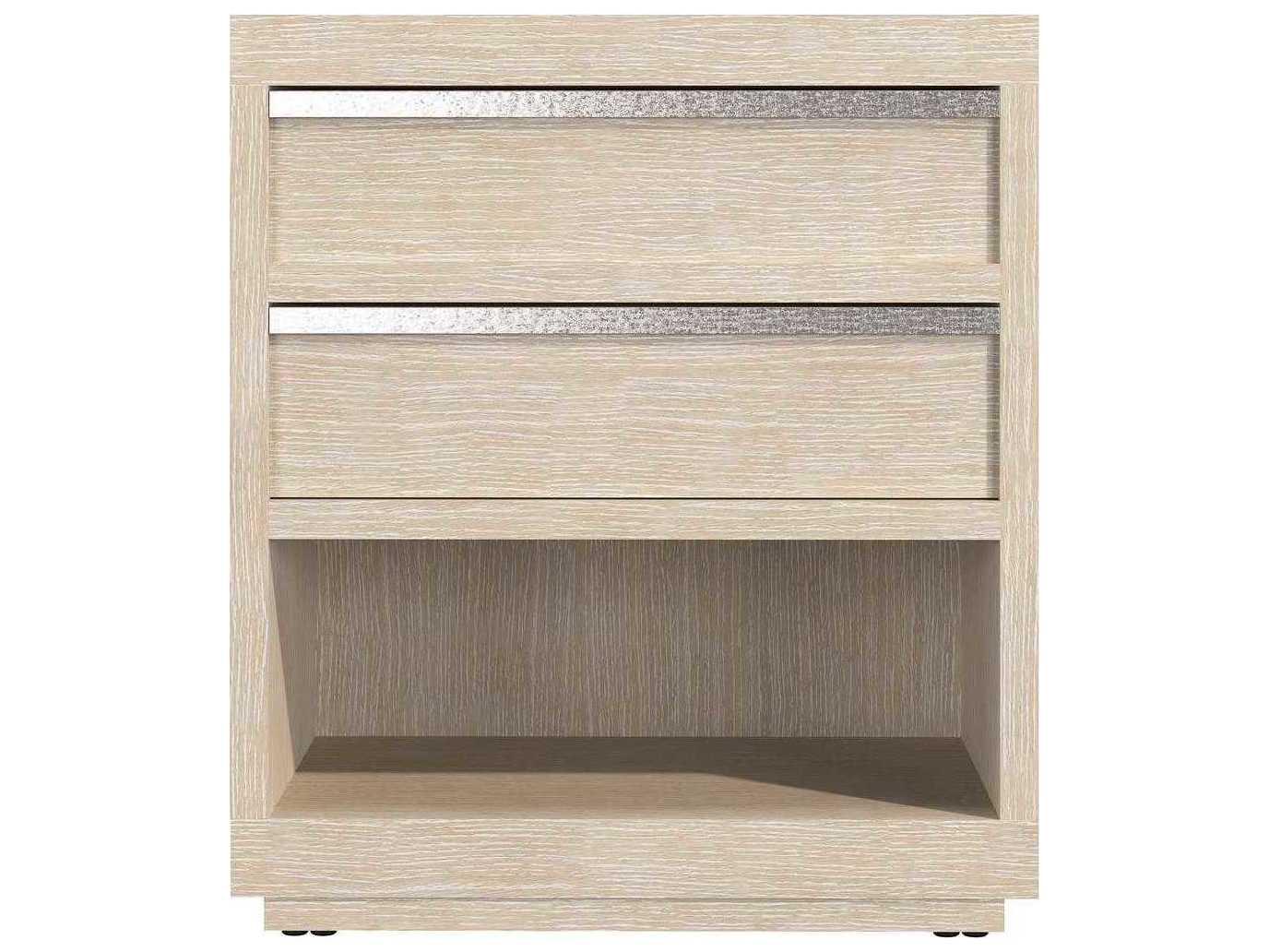 Bernhardt Solaria 2-Drawers Brown Nightstand