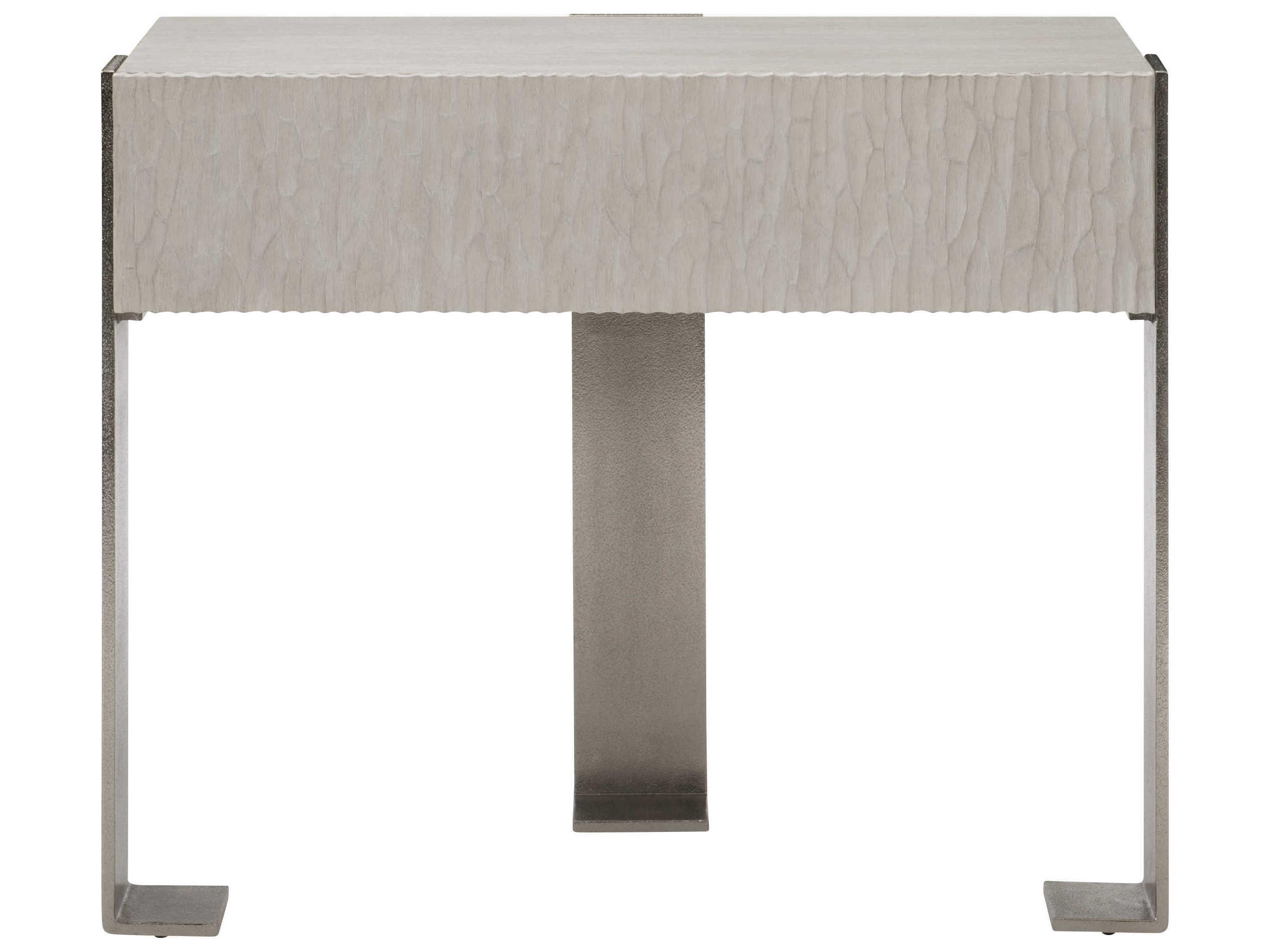 Bernhardt Solaria Gray Oak Wood Nightstand