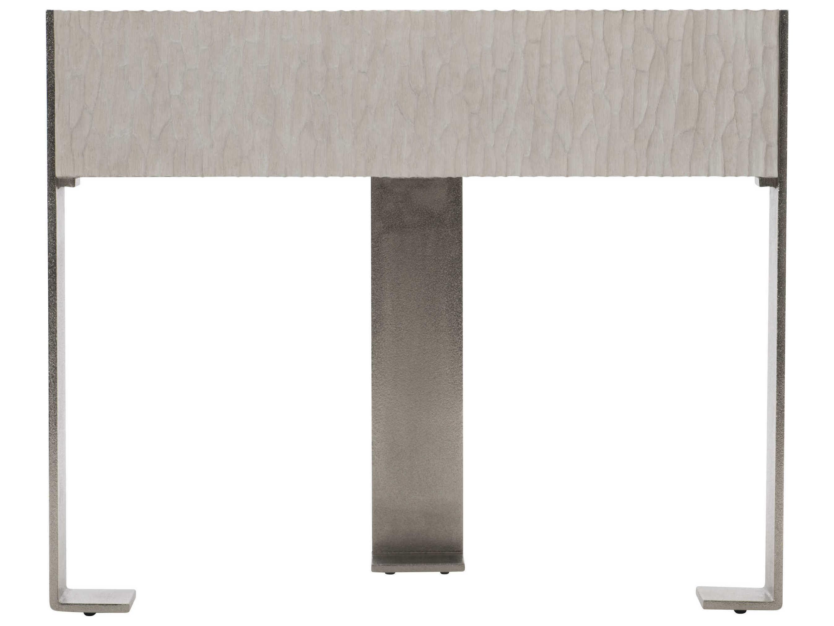 Bernhardt Solaria Gray Oak Wood Nightstand