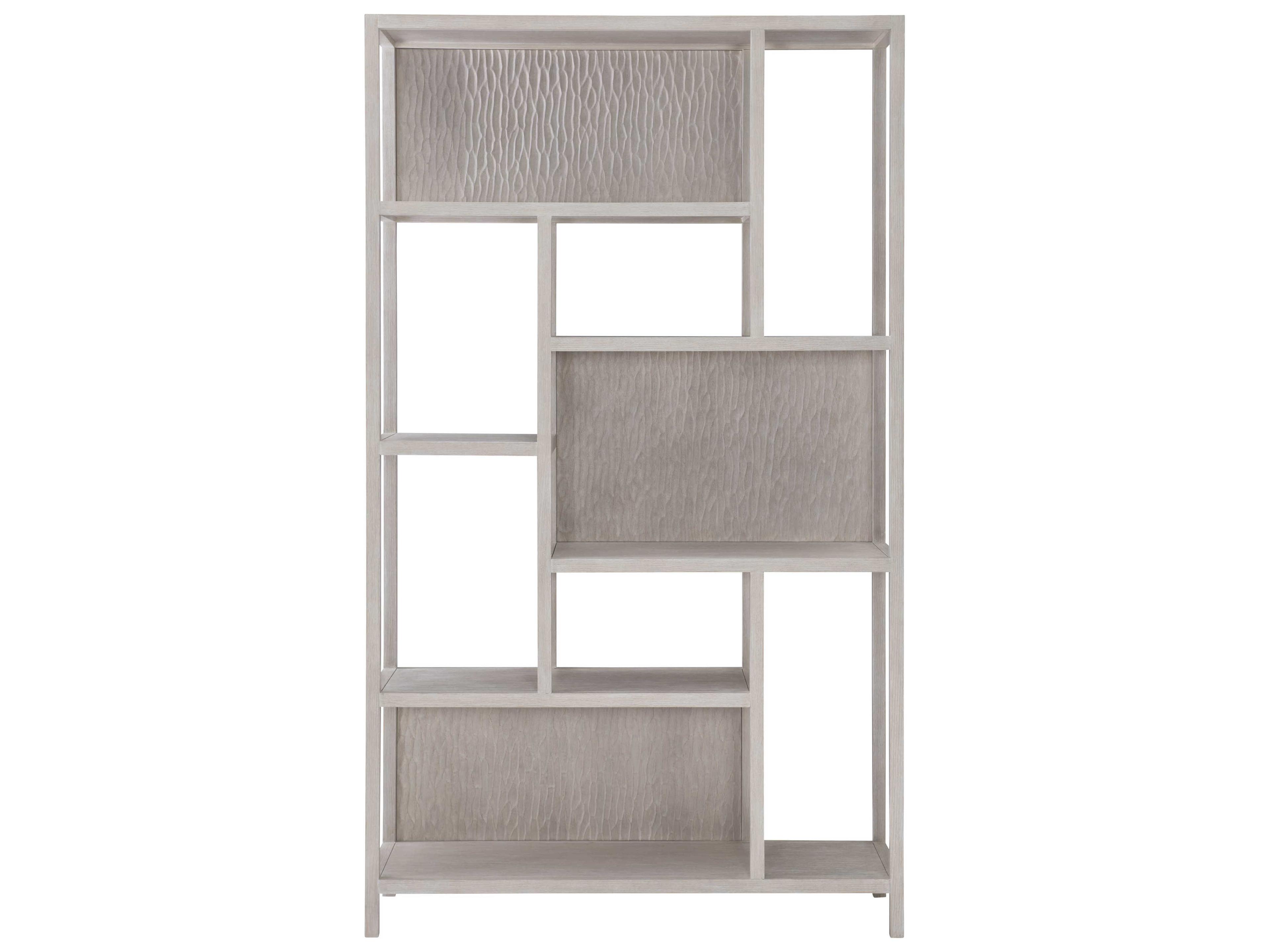 Bernhardt Solaria Weathered Bone Etagere